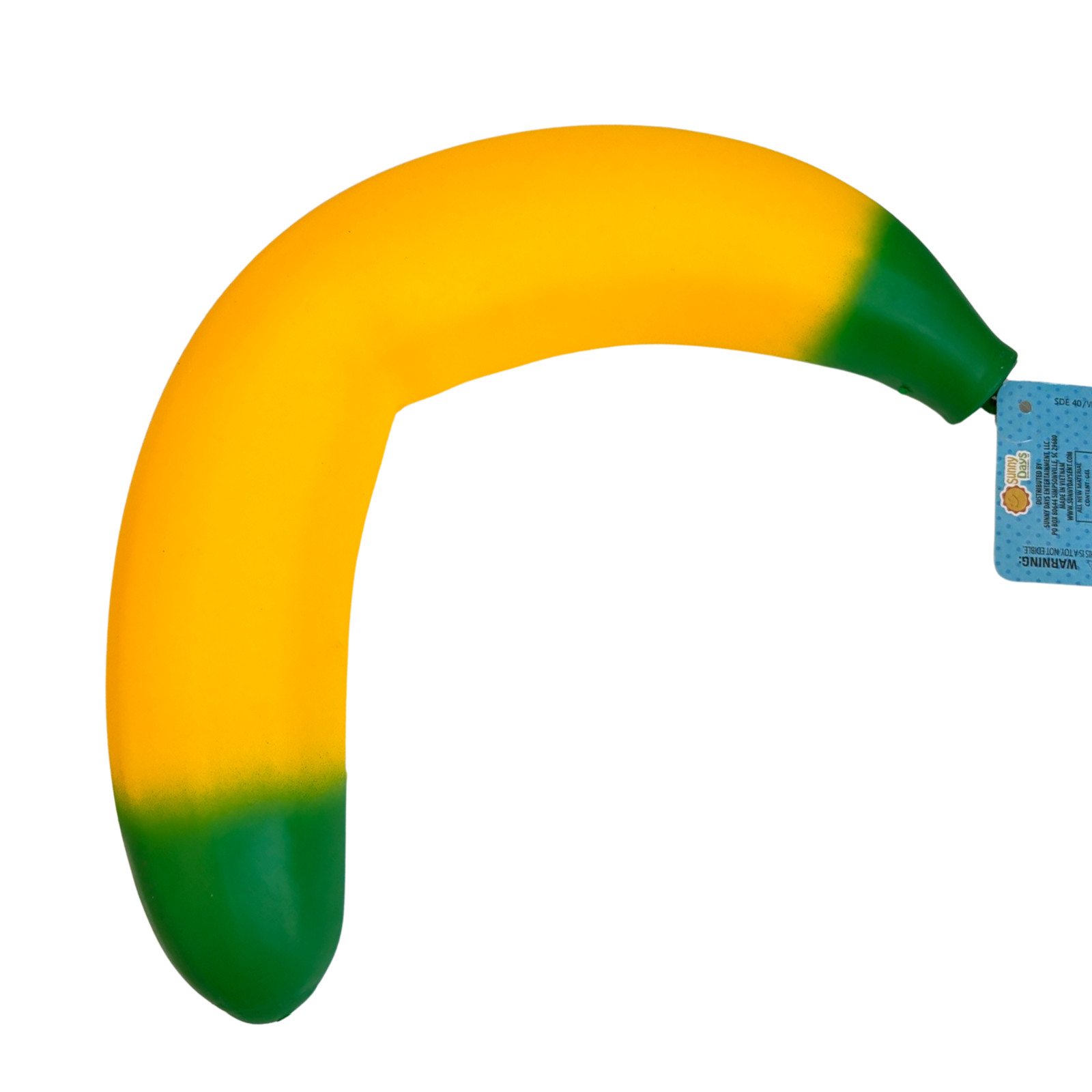 Laffy Snacks Banana Squishy Stress Toy Stretch Twist Fidget Sensory Kids Viral