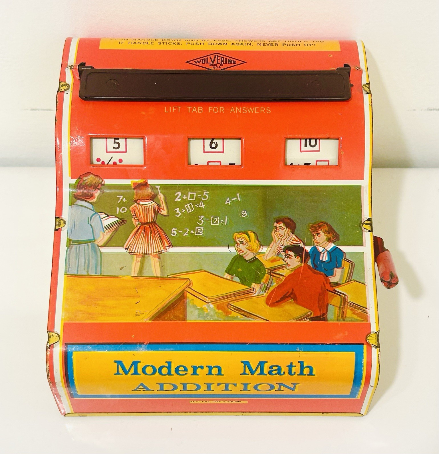 Wolverine Modern Math Addition Tin Educational Mathematics Toy