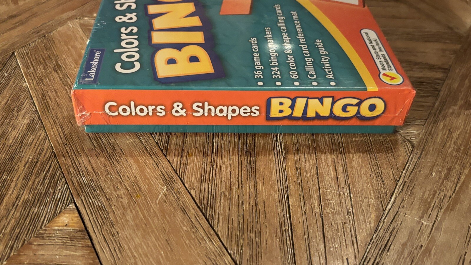 LAKESHORE Colors & Shapes Bingo JJ314….SEALED/NEW