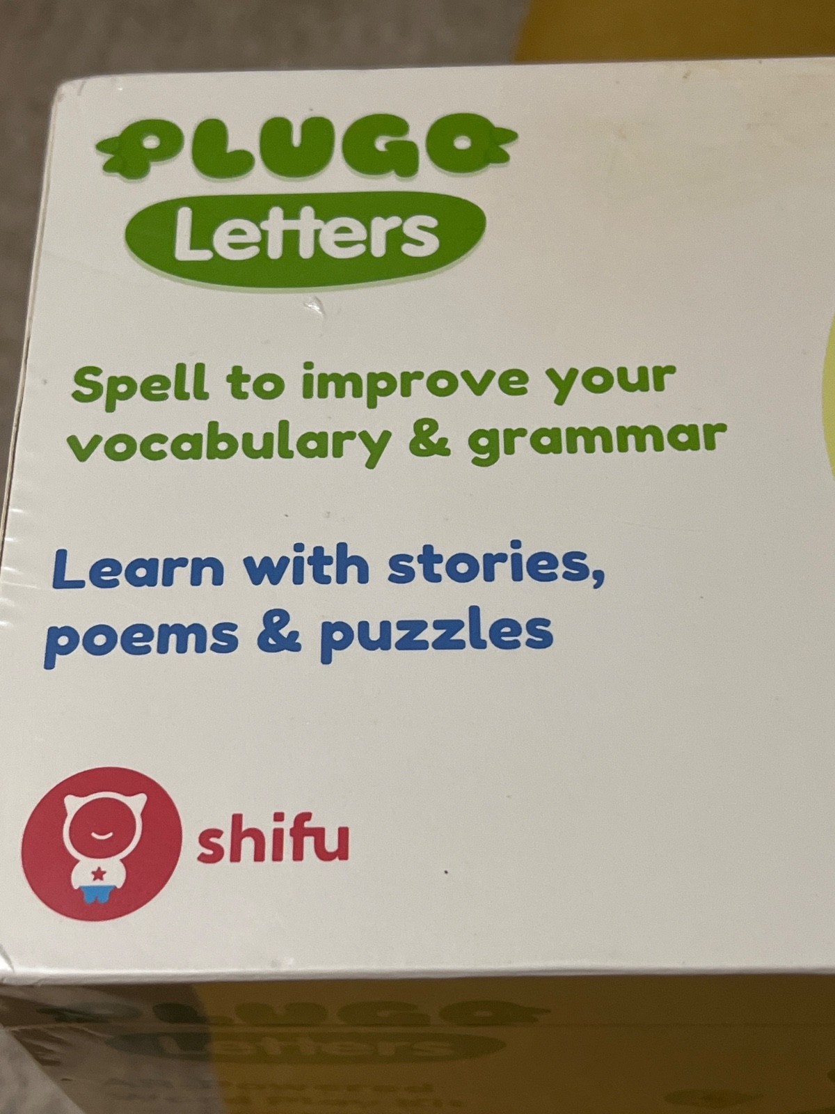 Plugo Letters by PlayShifu Kids Word Building Gaming system kit educational 🎁