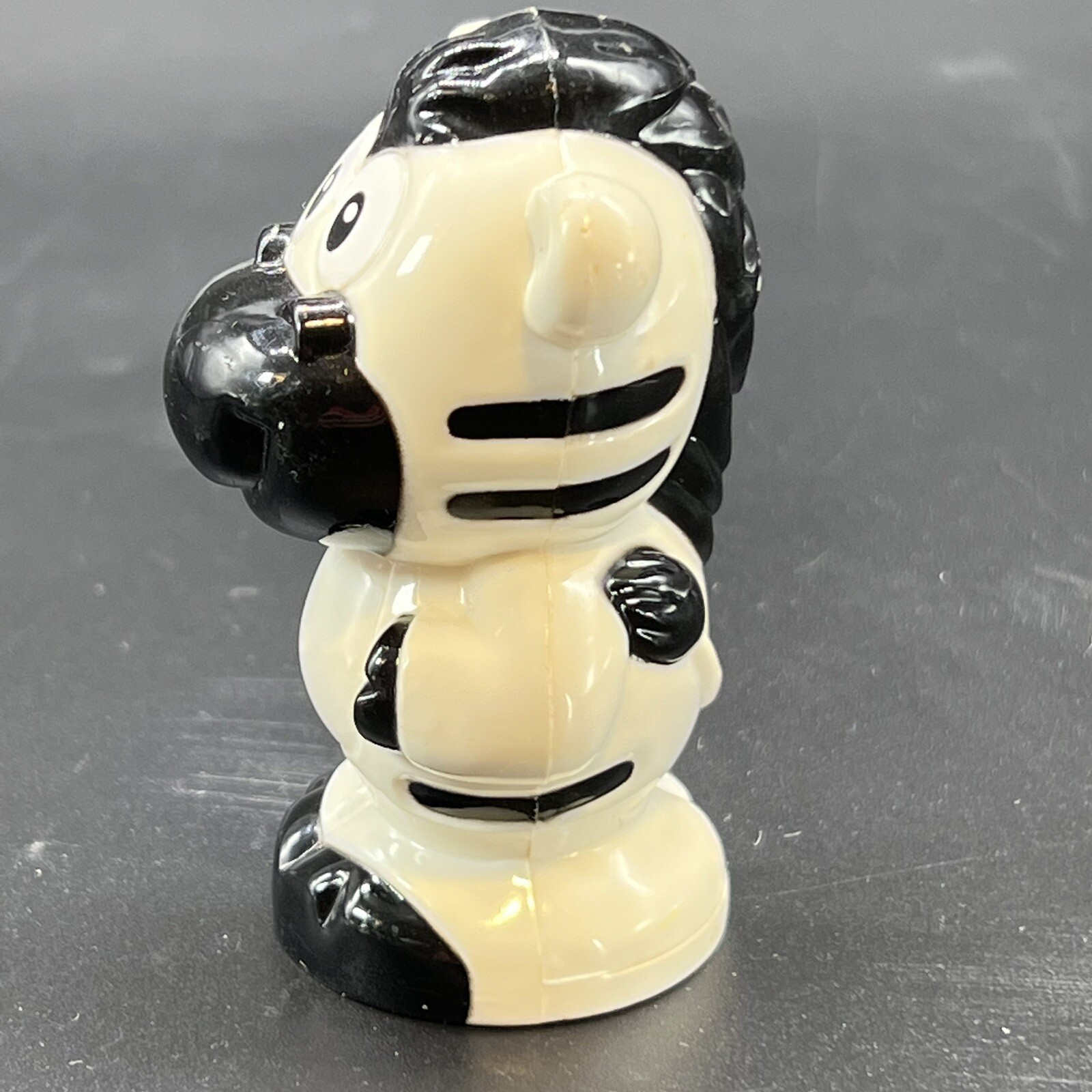 Vtech Smartville Alphabet Train Zebra Replacement Figure Black & White Stripes