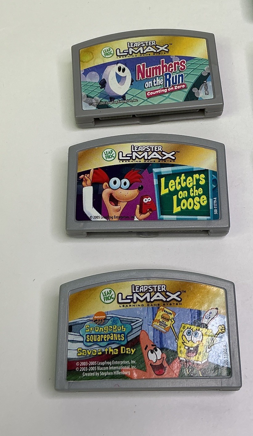 Leapfrog Leapster Learning Game Cartridge Lot Of 13 Disney Pre K-2nd