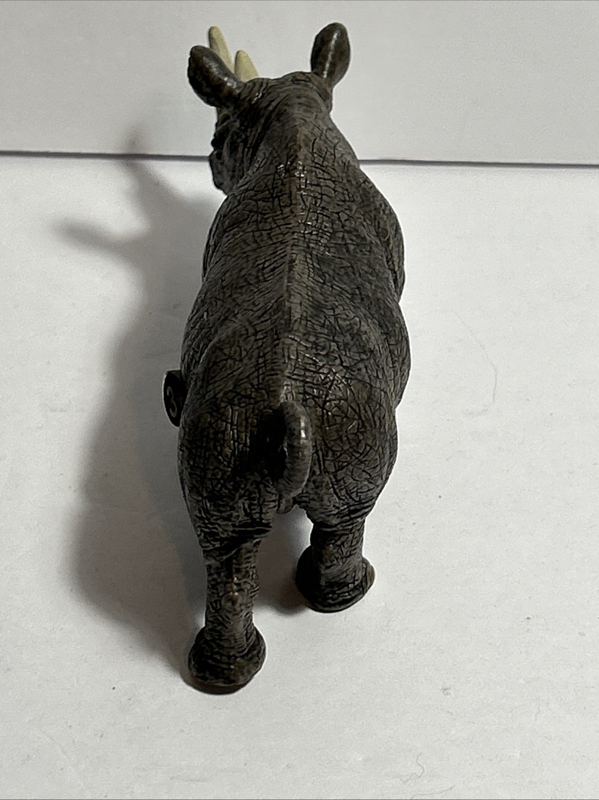 2008 SCHLEICH 6.5″ Gray Africa Black Rhino RHINOCEROS Animal Action FIGURE NWT