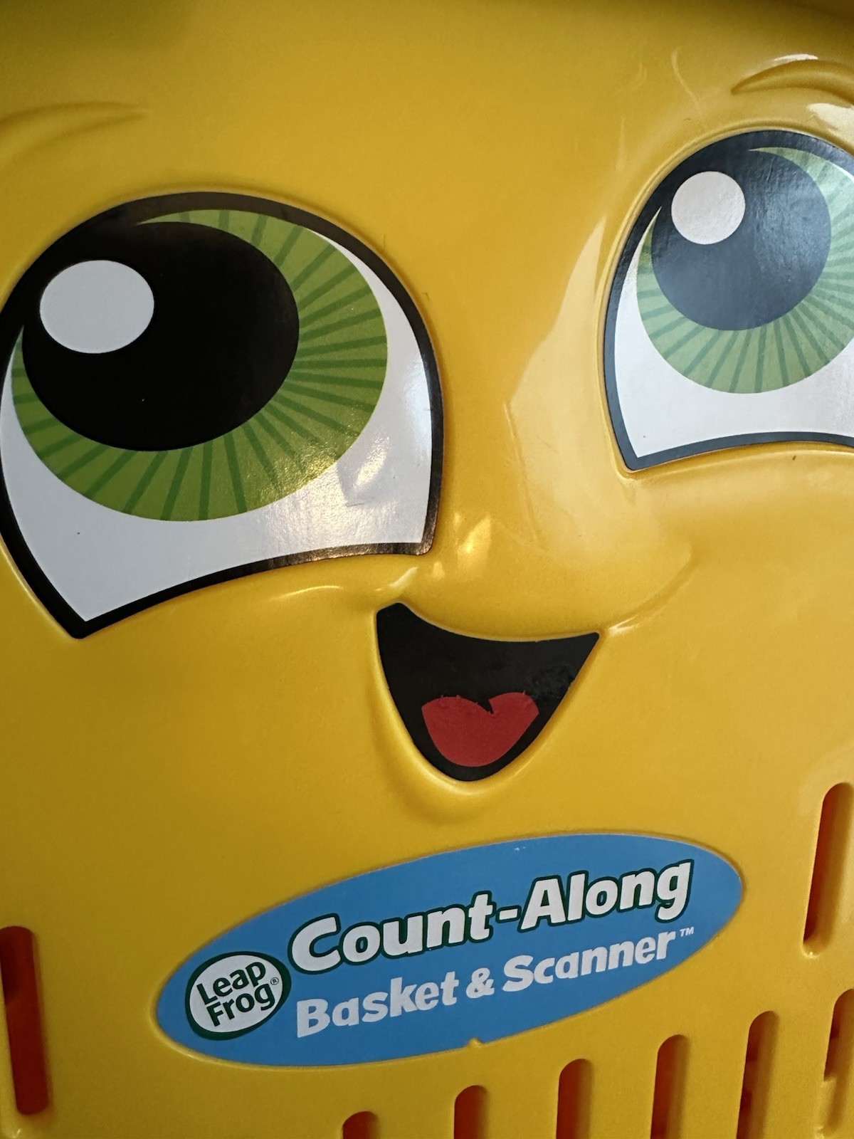 Leapfrog Count Along Basket and Scanner with Food Pieces and Shopping Lists