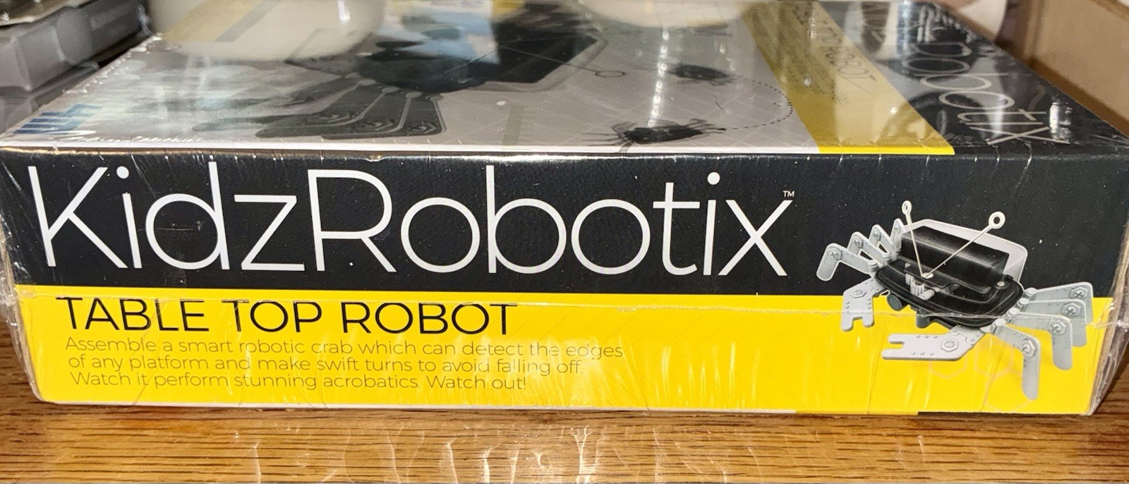 4M Table Top Robot Build A Smart Crab Kidzrobotix STEAM Powered ~ NEW Sealed Box