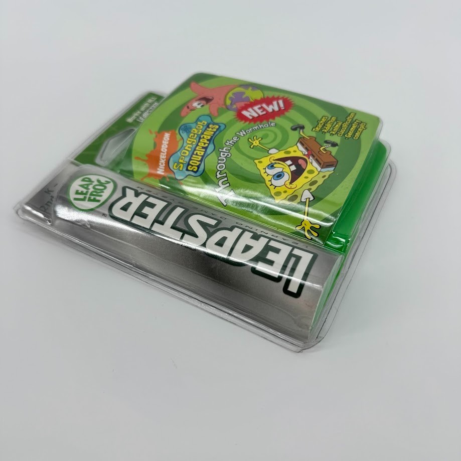 LeapFrog Leapster SpongeBob SquarePants Through the Wormhole Game – NEW/SEALED