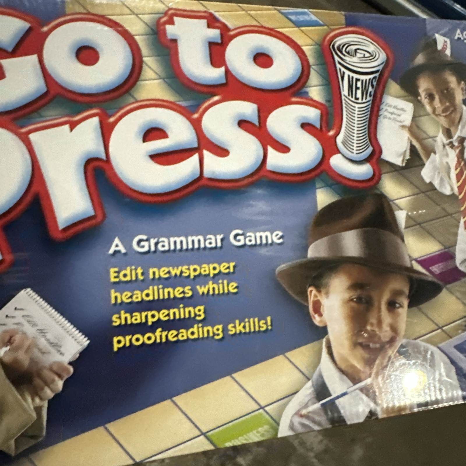 Learning Resources GO TO PRESS Grammar Game
