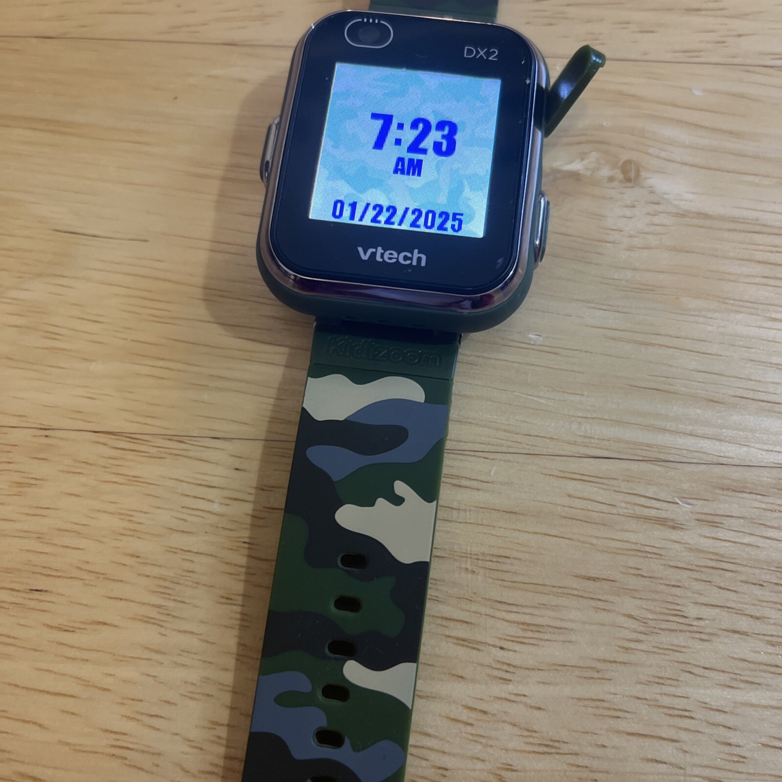 VTech 80-193808 Kidizoom Smartwatch DX2 Smart Watch – Camouflage Green