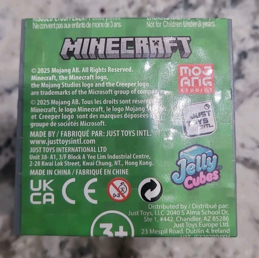 MINECRAFT JELLY CUBES – 🔴 RED🔴 Viral Squishy