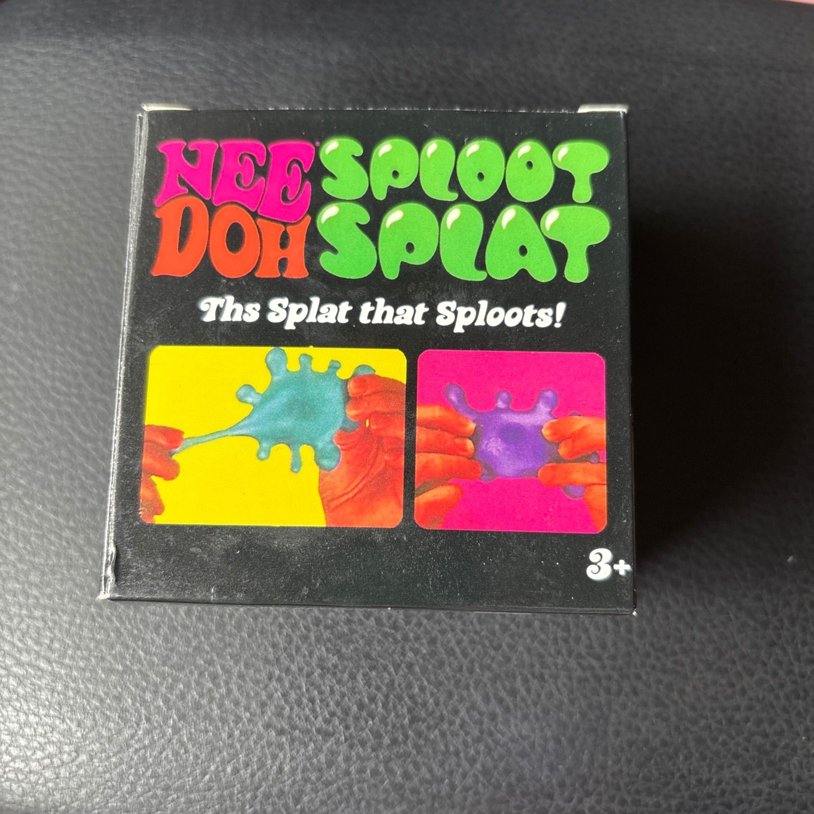 BLUE NeeDoh SPLOOT SPLAT, Nee Doh Splatter Fidget, Nee-doh SplootSplat Squishy.