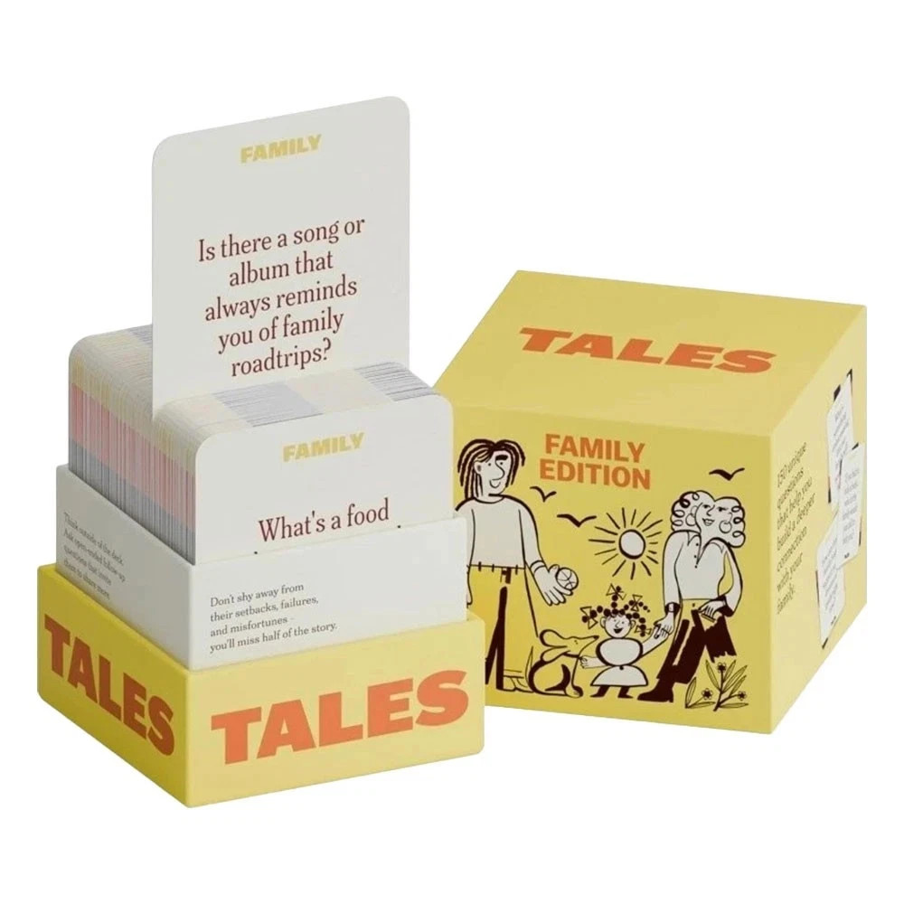 1-2PCS Tales Conversation Starter Cards Card Game For Family Edition New
