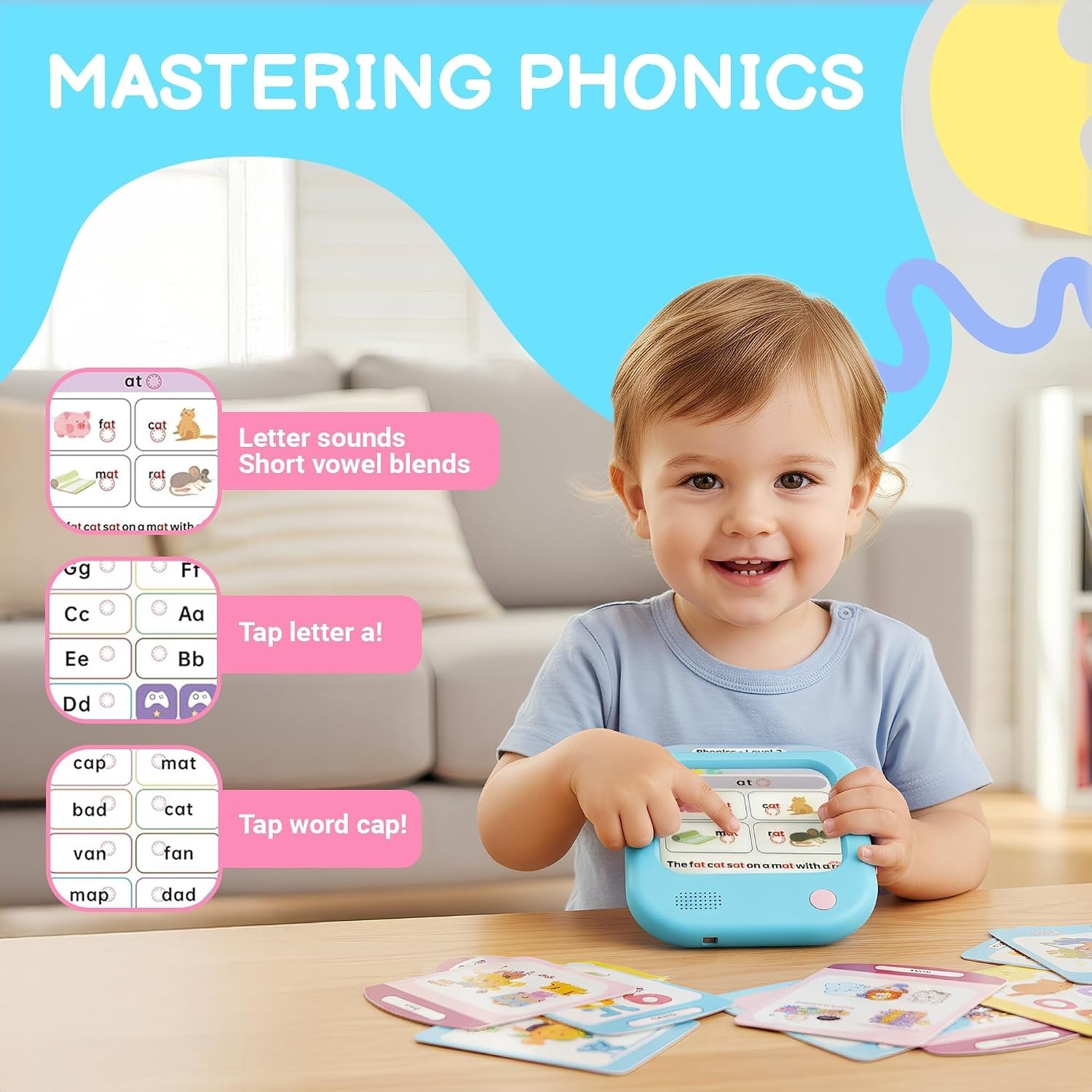 Toddler Learning Set – 800+ Words & Fun Facts
