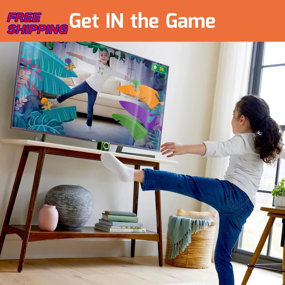 LeapFrog LeapMove Active Learning Video Game System 25 Preloaded Games New Gift