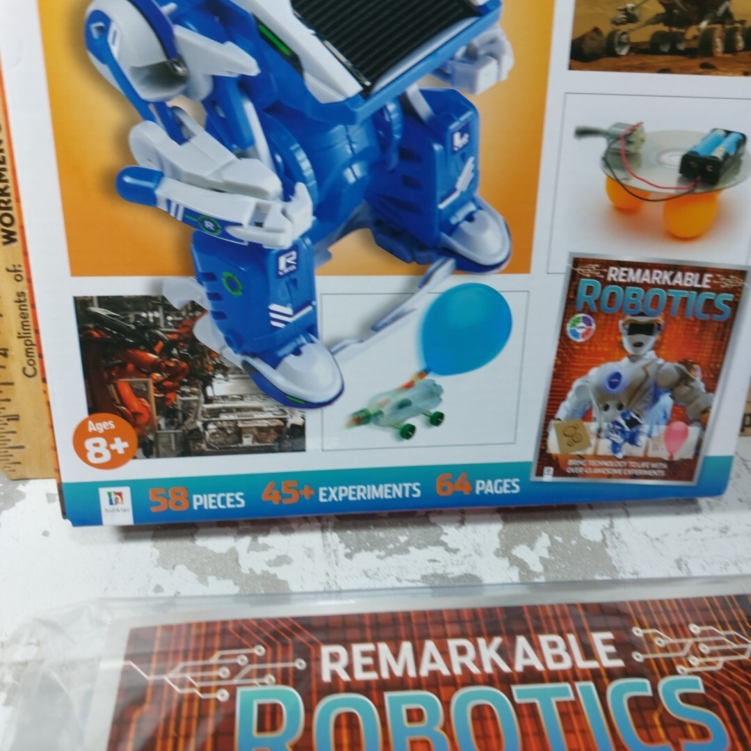 Remarkable Robotics by STEM technology book & science kit Science Technology OB