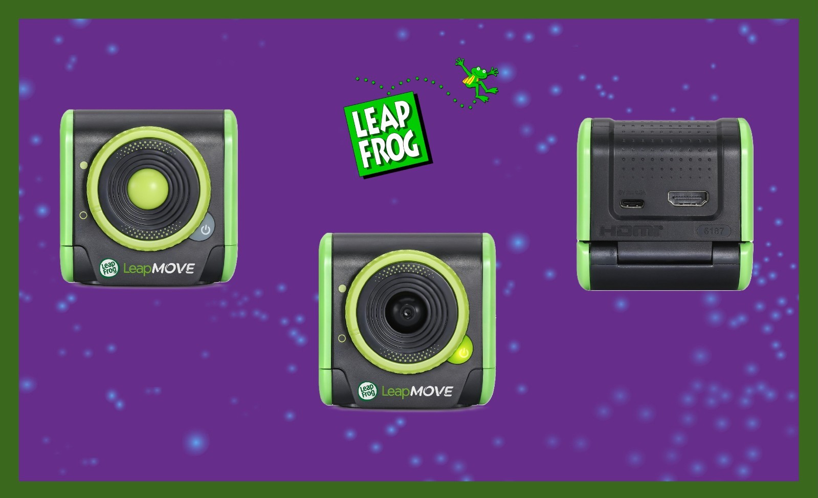 NEW LeapFrog LeapMove Gaming Console Motion-Based Learning 25 Preload Games