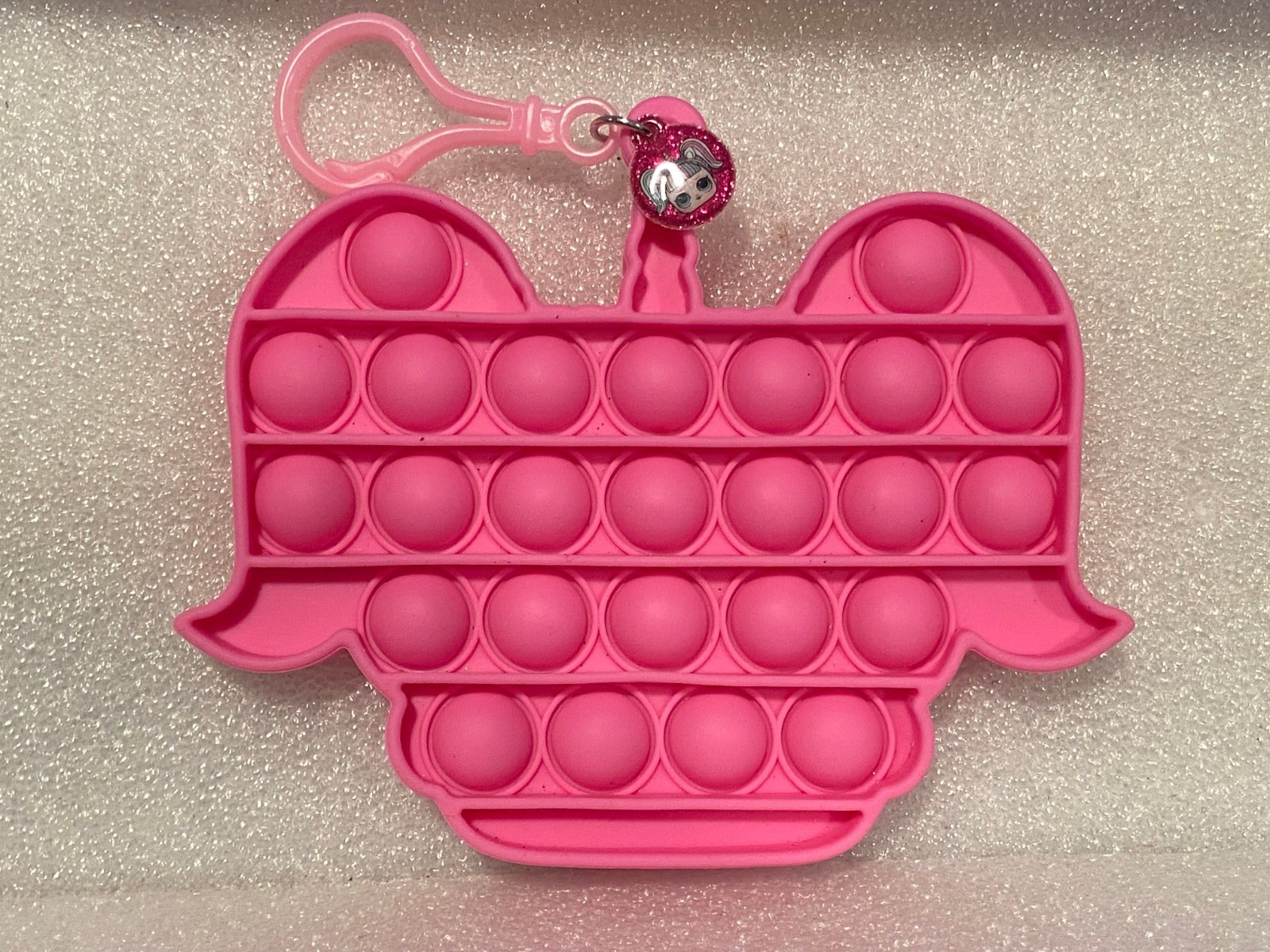 LOL Surprise Fidget Sensory Pusher Pop Toy Hanger 4″ X 5″ *Pre-Owned/Nice* cc1