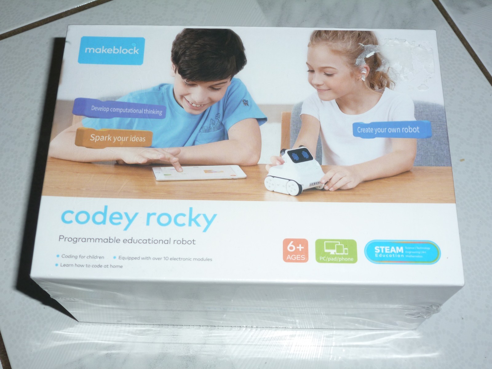 Makeblock Codey Rocky STEM Coding Toy (P1030069) – New in Box!!