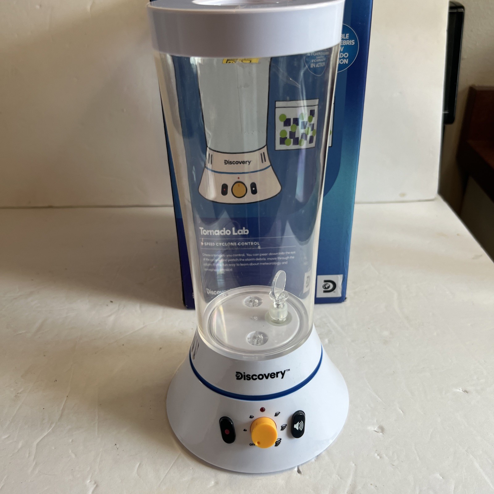 Discovery Mindblown Tornado Lab 5-Speed STEM Experiment Kit Ages 6+