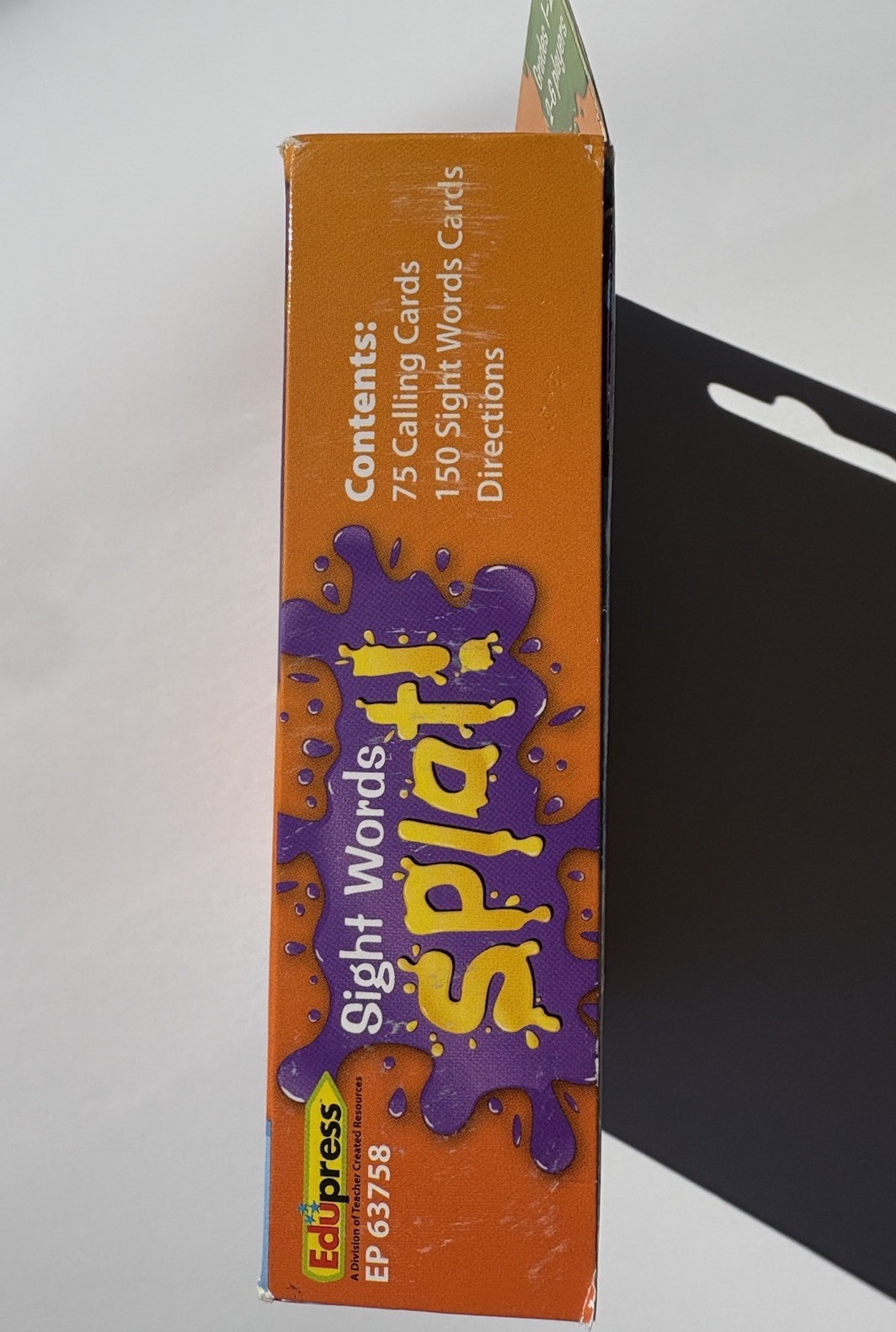 Edupress Classroom Games Sight Words Splat Grades 1-2, NEW! 2-6 Players