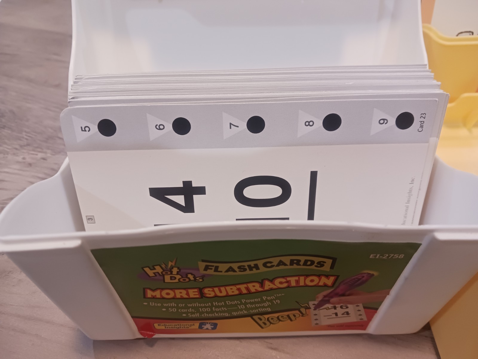 Hot Dots 2 Talking Pens and 7 Flash Card Sets Teaching Education Tools