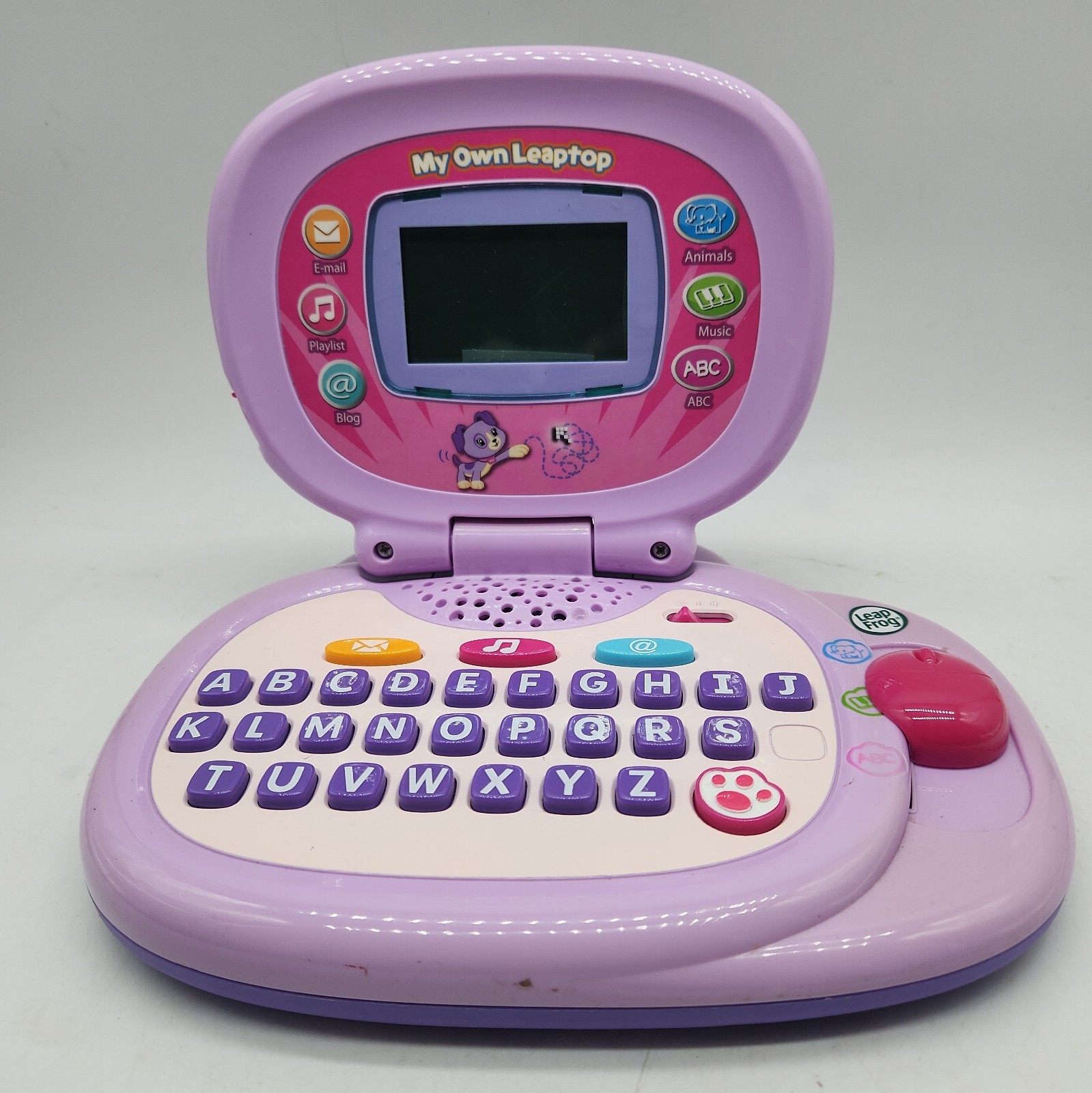 Leapfrog My Own LeapTop Learning Interactive Laptop Tested Works Great Purple