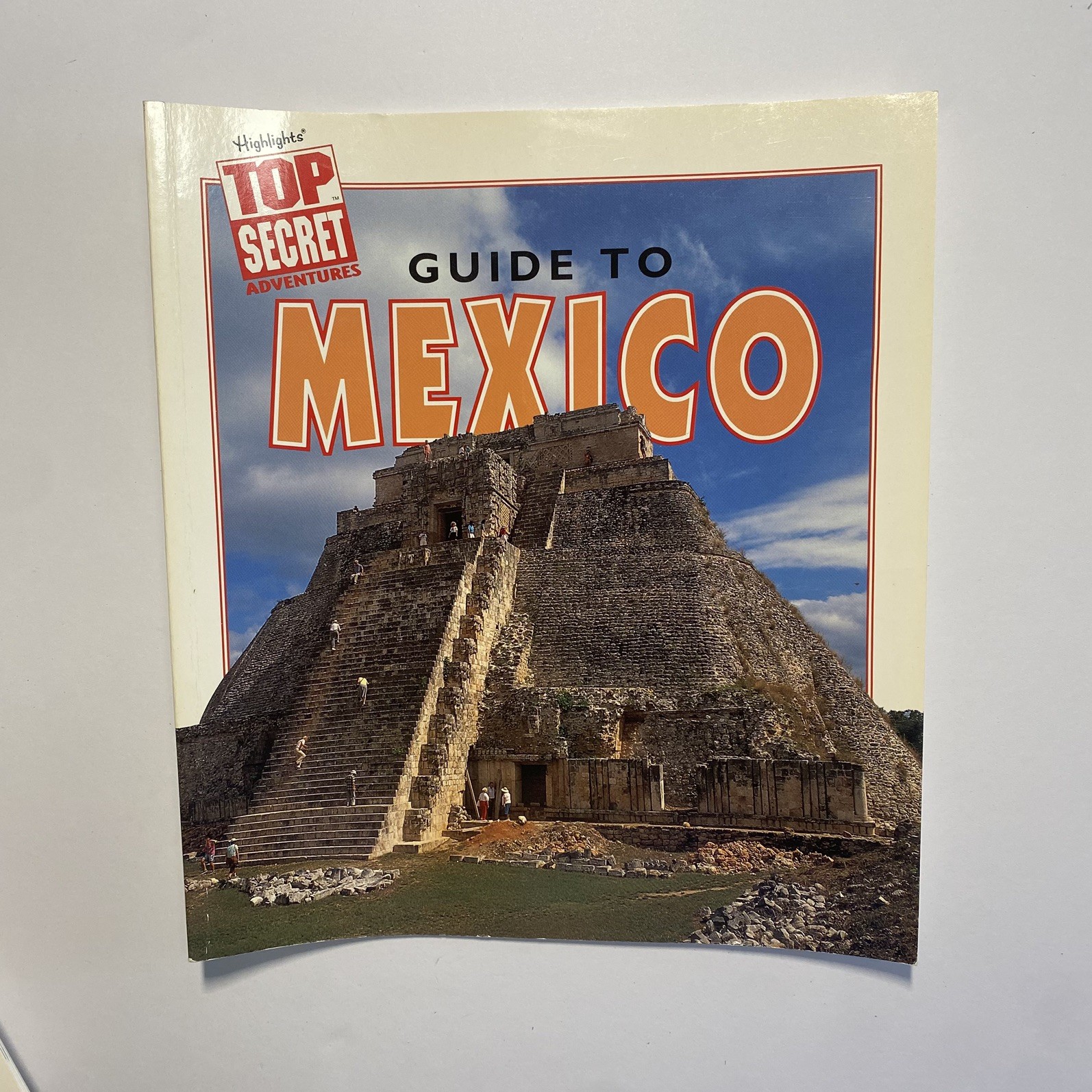 Highlights Top Secret Adventures book guides for India, Mexico, Brazil