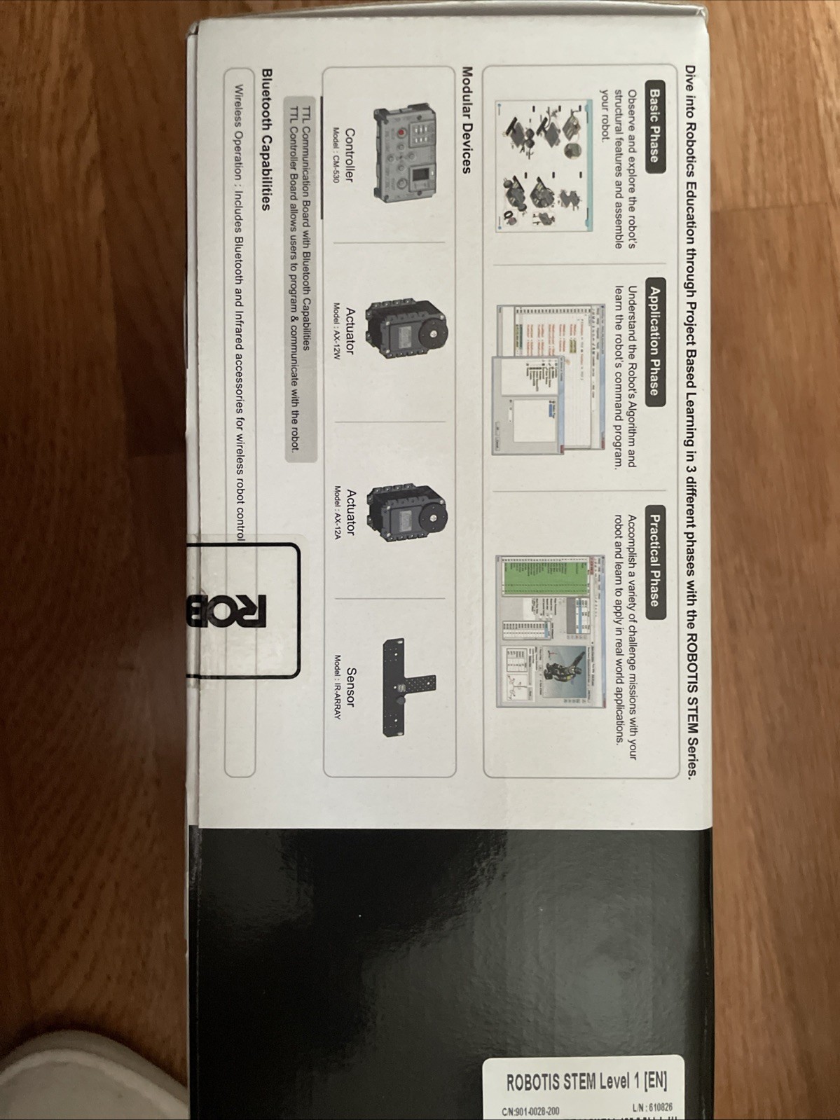 ROBOTIS STEM Level 1 Robotics Kit Educational Coding & Building Set