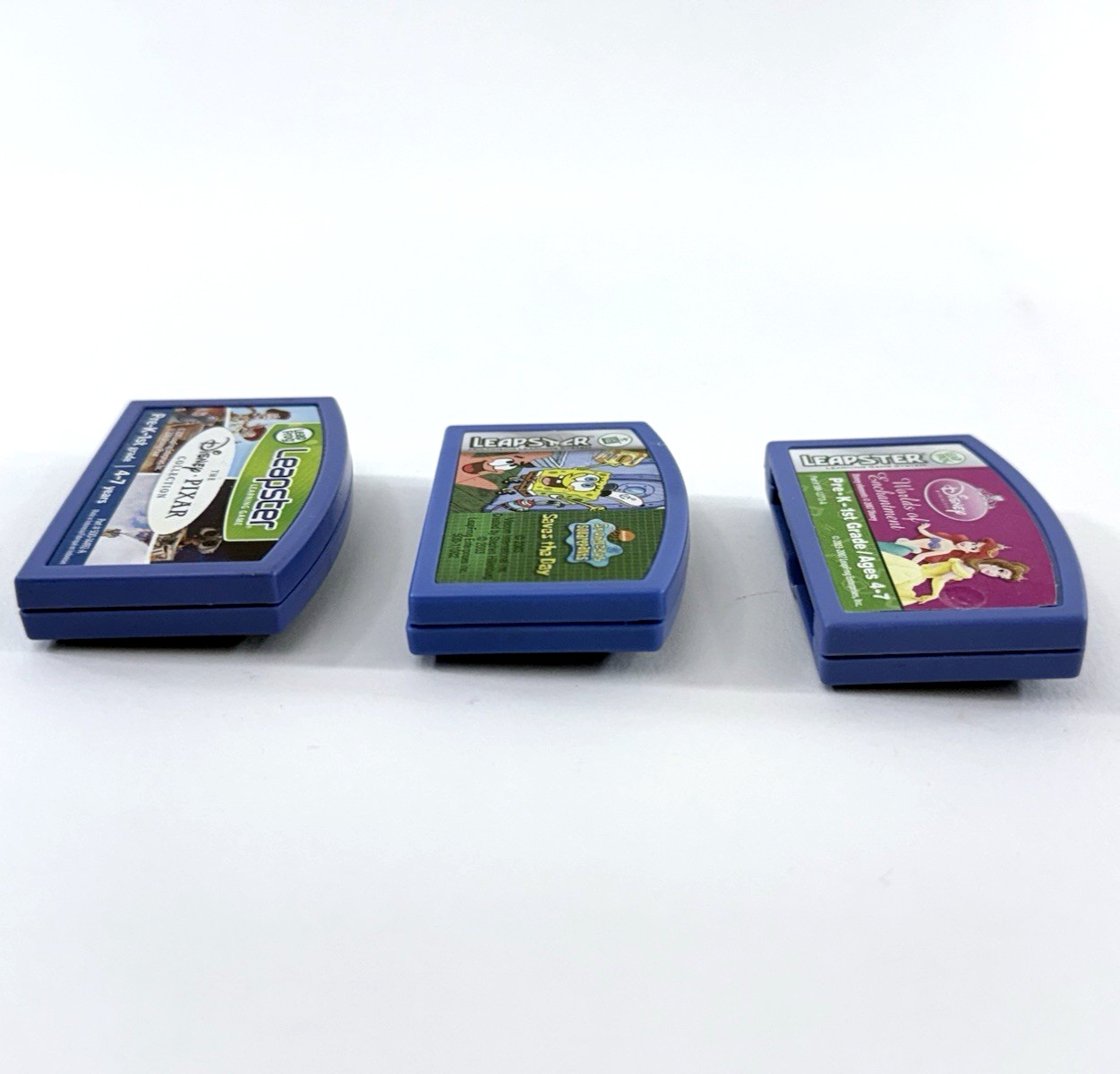 Leap Frog Leapster Learning Games – SpongeBob, Disney Pixar Collection, Princess
