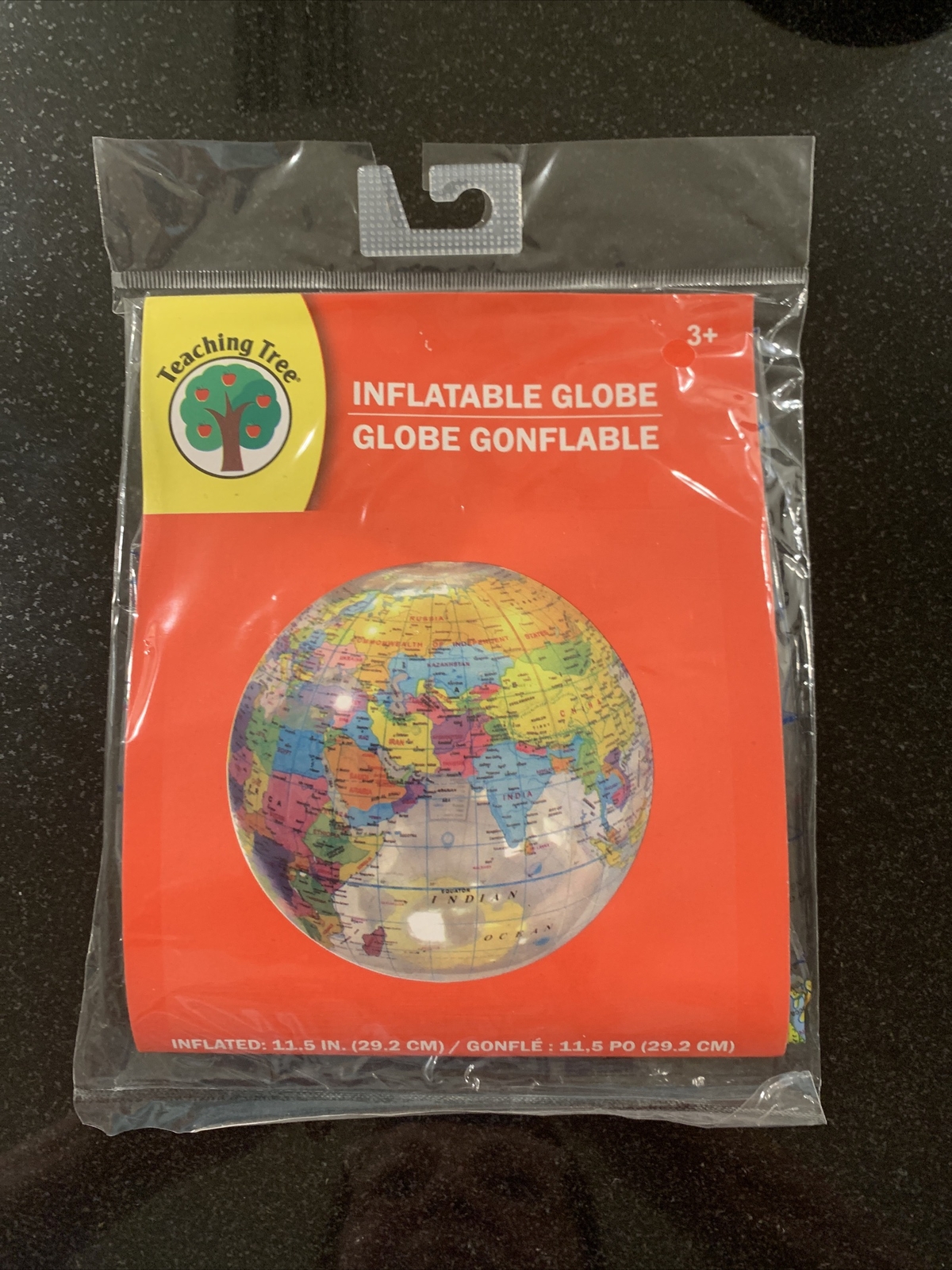 Teaching Tree Inflatable Globe Beach Ball Education Homeschool 11.5” NIP 🌎