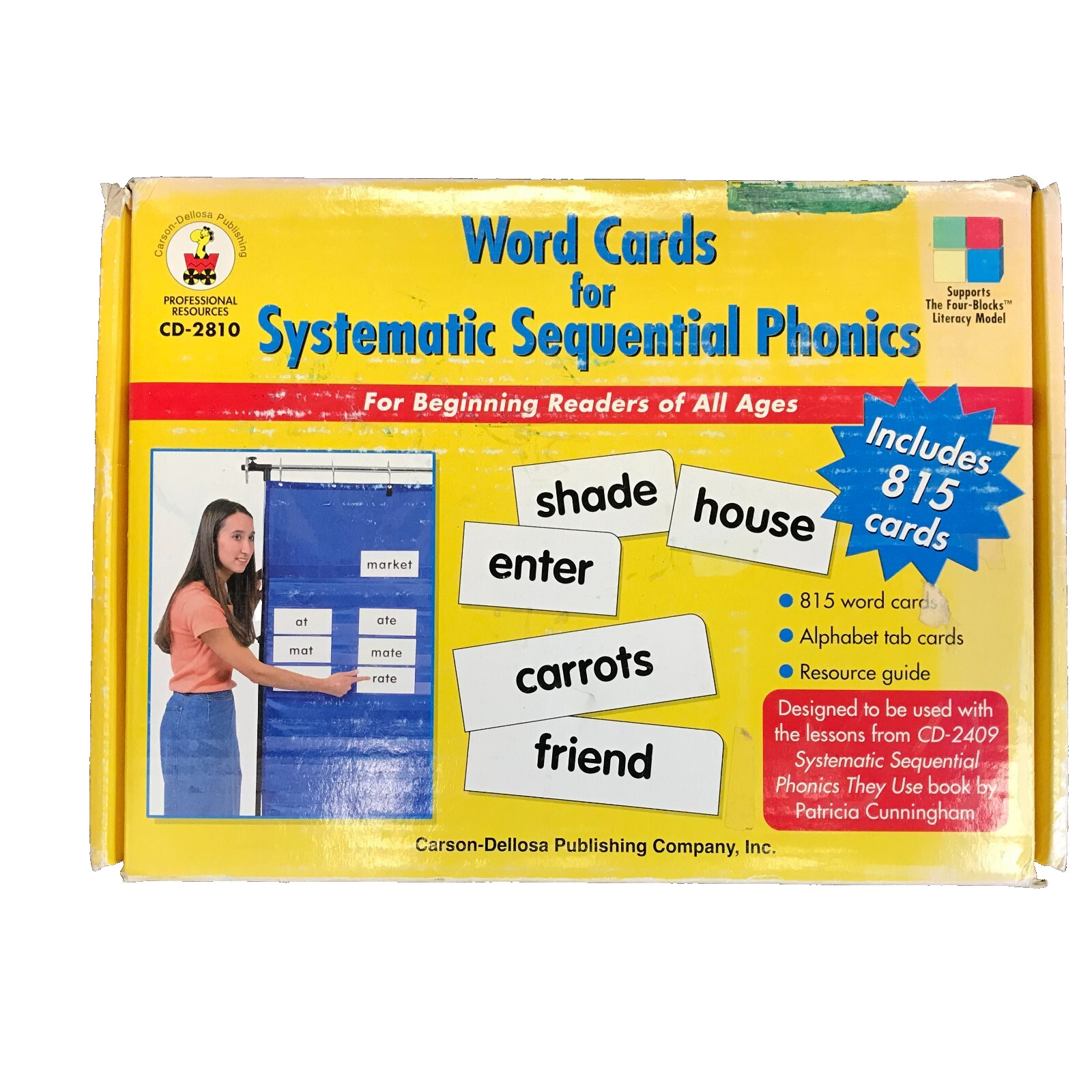 Beginner Readers Homeschool Word Cards Sequential Phonics – Carson-Dellosa