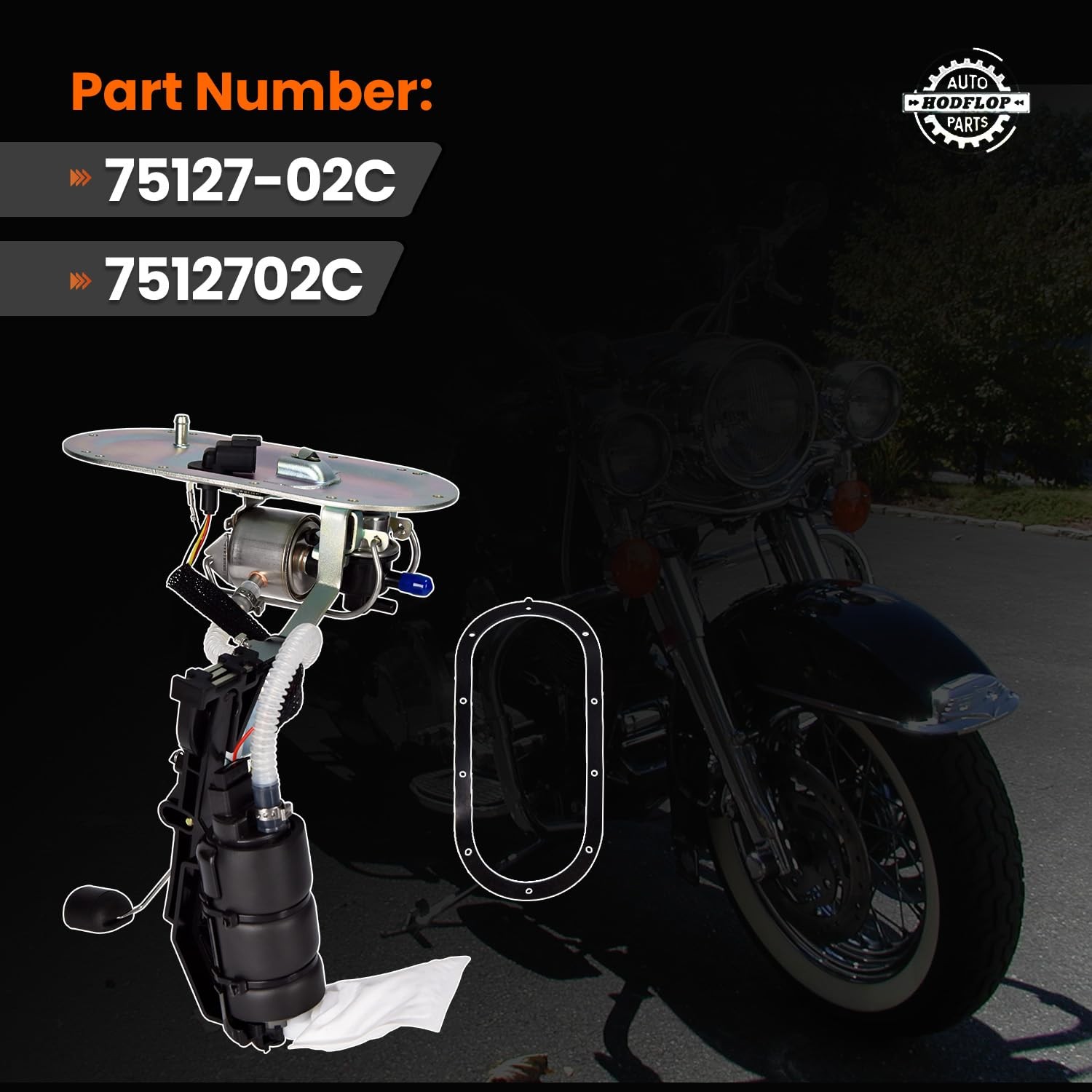 Fuel Pump Assembly for 2001-2004 Harley-Davidson Road King 75127-02C