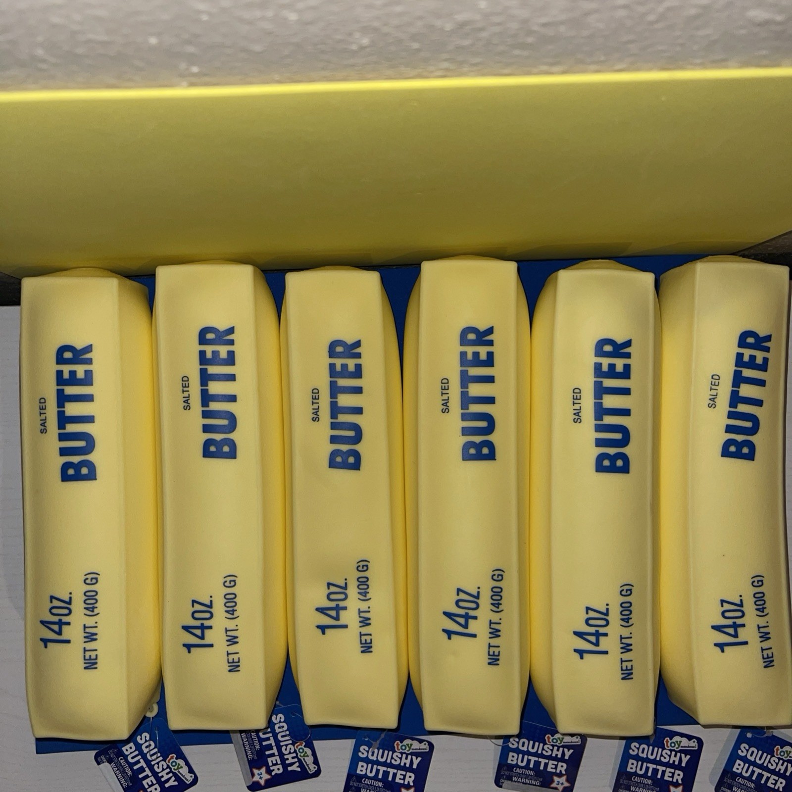 Toy mendous Squishy Butter Salted Butter 14 oz 15.5 “