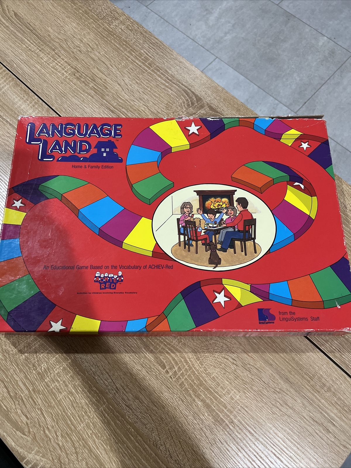 Language Land Achiev-Red LinguiSystems Home & Family Edition VGC