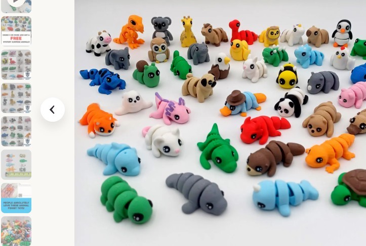 ssorted Mini Animal & Bug Toy Figures Lot for Ages 4-7 & 8-11 Years
