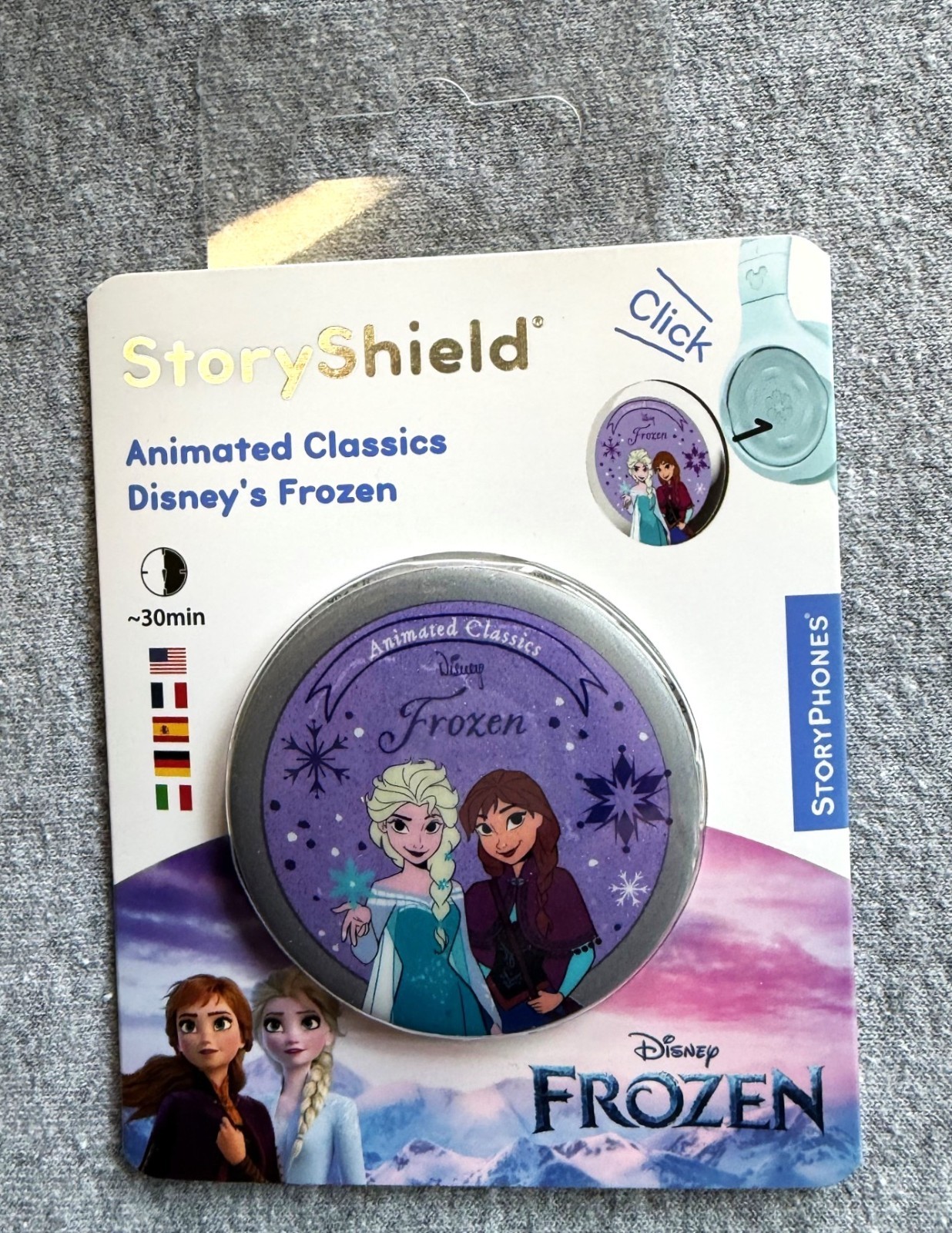 StoryPhones StoryShield Disney’s Frozen Audiobook Fresh Retelling