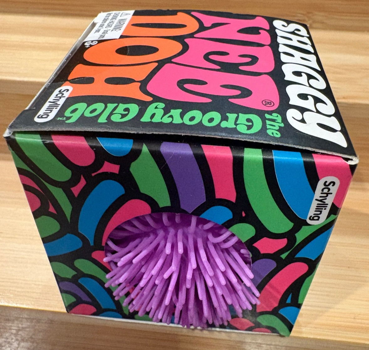 Schylling Shaggy Nee Doh Sensory Tactile Toy Multicolor Purple 3+ Groovy Glob