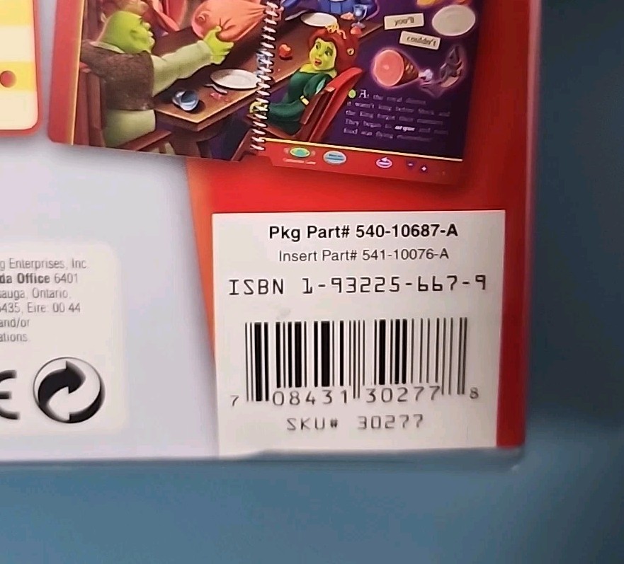 LeapFrog LeadPad Shrek 2 Interactive Cartridge Book 2nd Grade Reading Sealed New