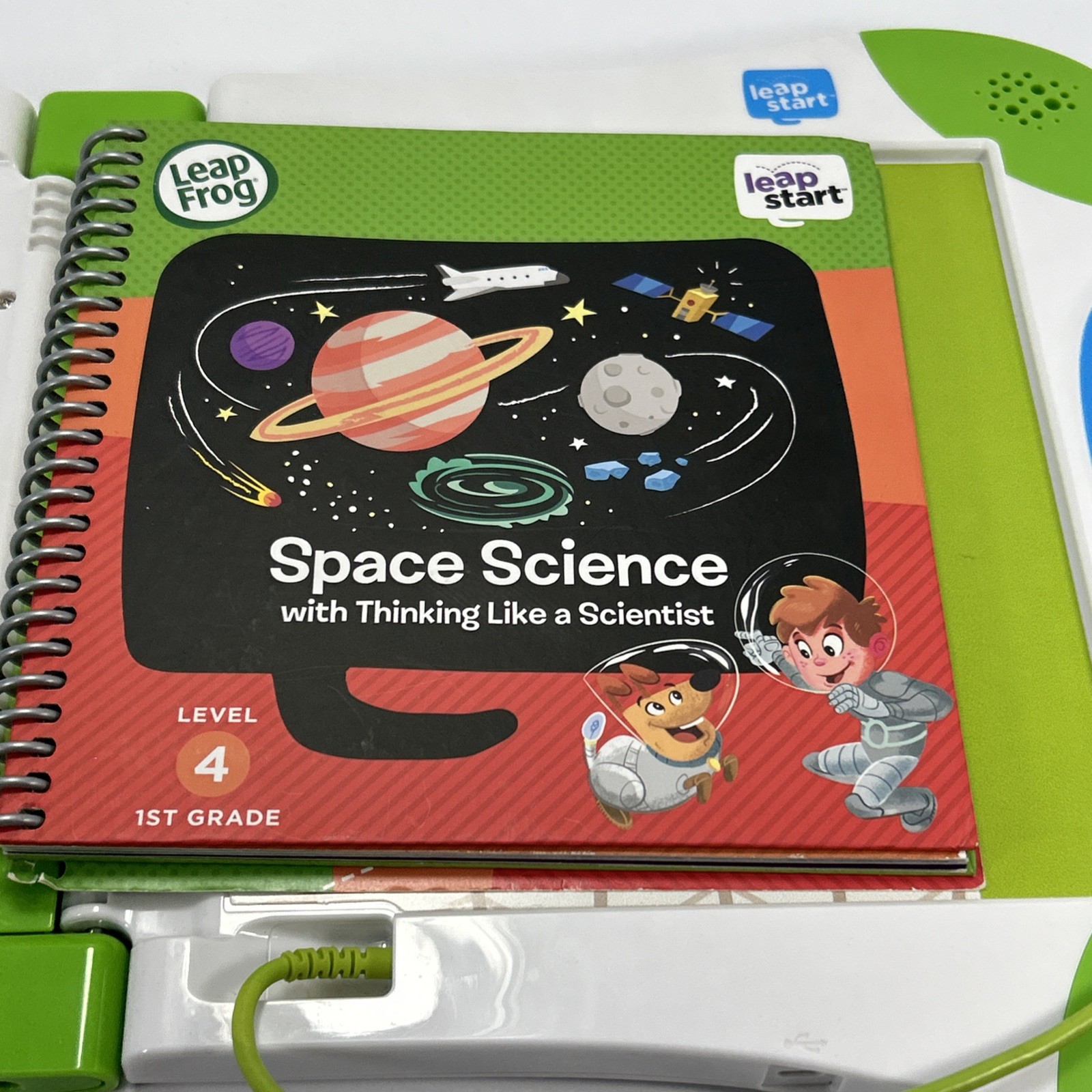2016 Leap Frog Leap Start Interactive Learning System w/ Space Science Book