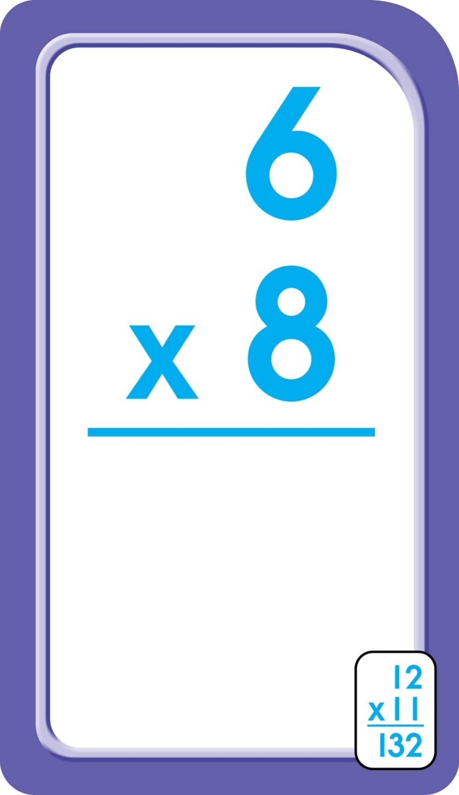 Multiplication Flash Cards 0-12 Flash Cards Elementary Grade Math for Ages 8+
