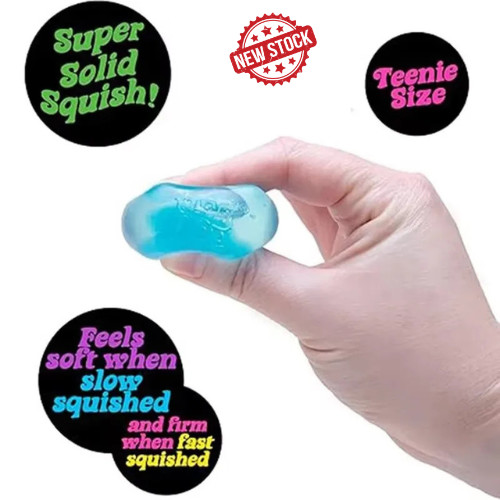 Needoh Nice Ice Baby 4 Pack Mini Cubes Squishy Stress Fidget Toy Authentic