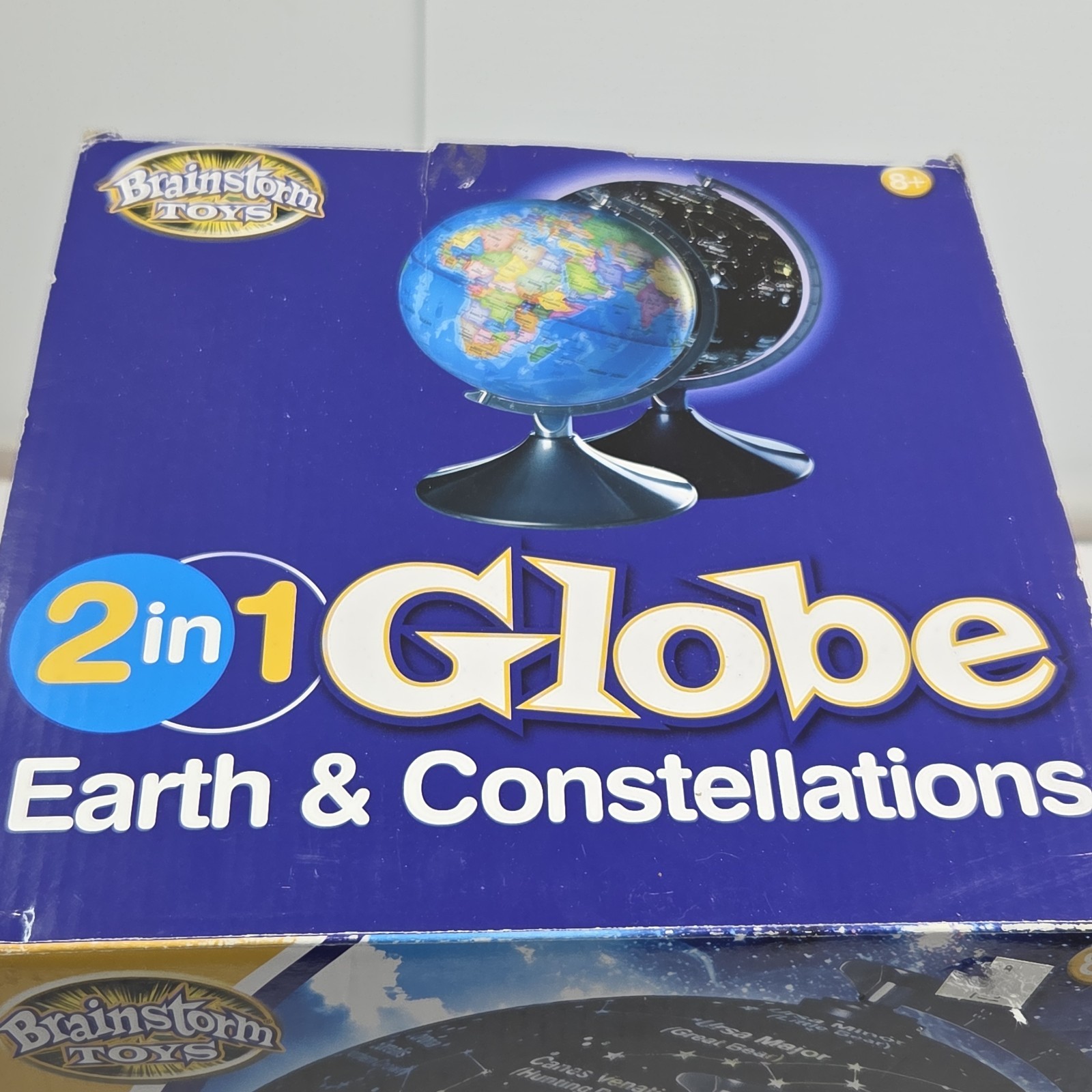 2-in-1 Earth and Constellation Globe Brainstorm Toys Educational Light Up