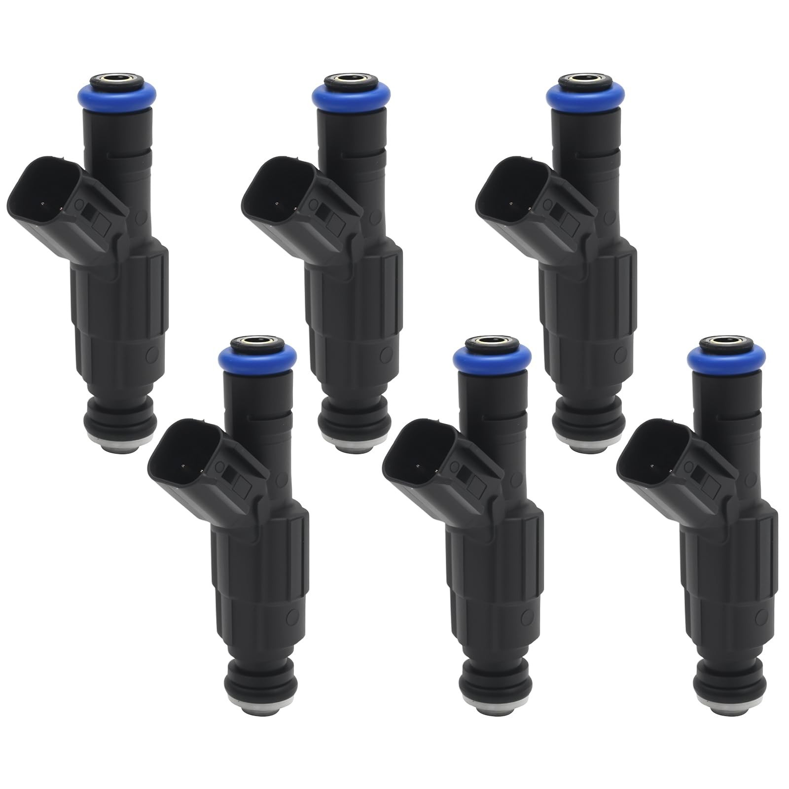 6Pcs 0280158020 Fuel Injectors, Replacement for Jeep Grand Cherokee Liberty, …