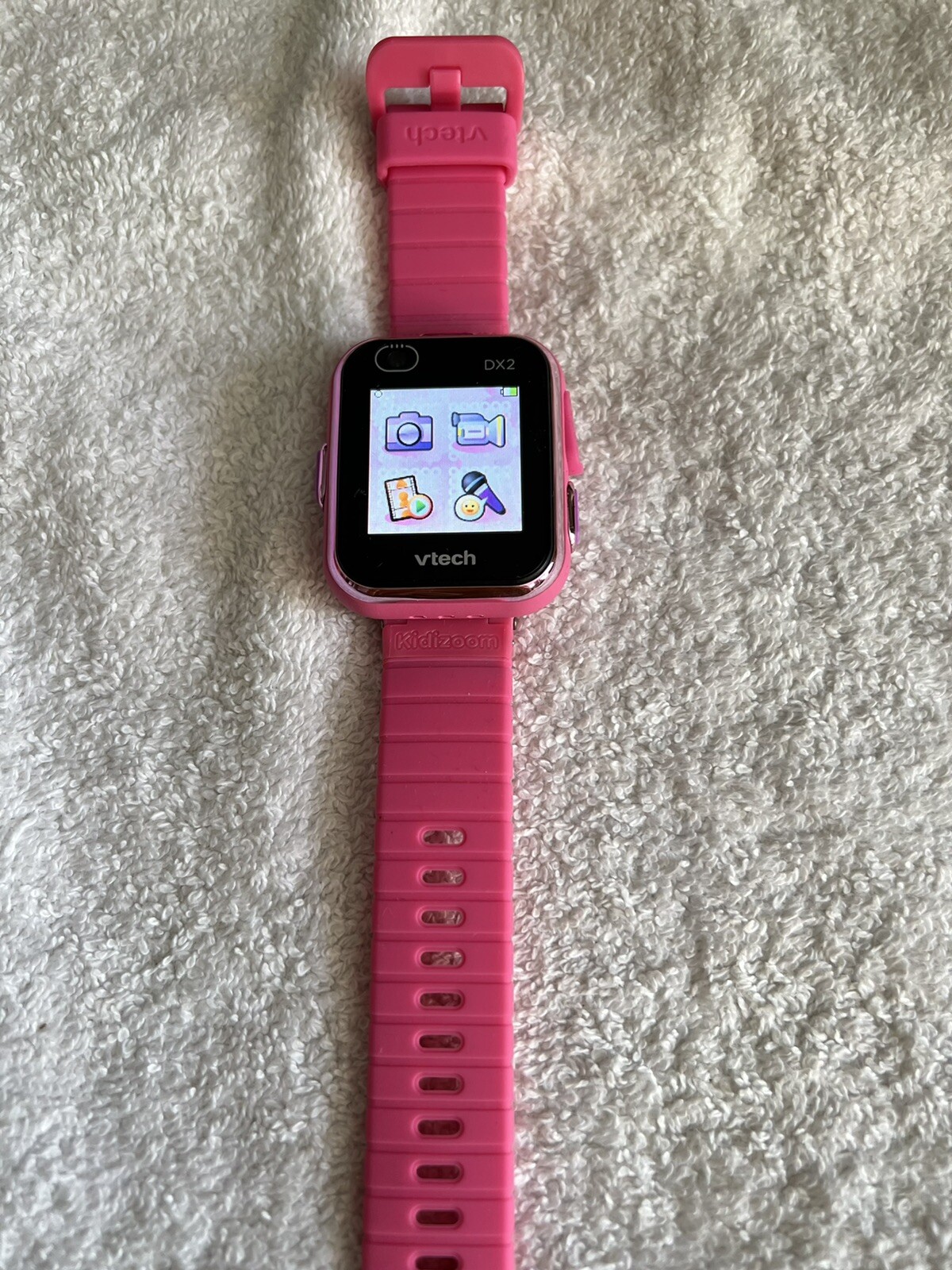VTECH Kidizoom Smart Watch DX2 Pink Camera Video Games Time Apps Ages 4+