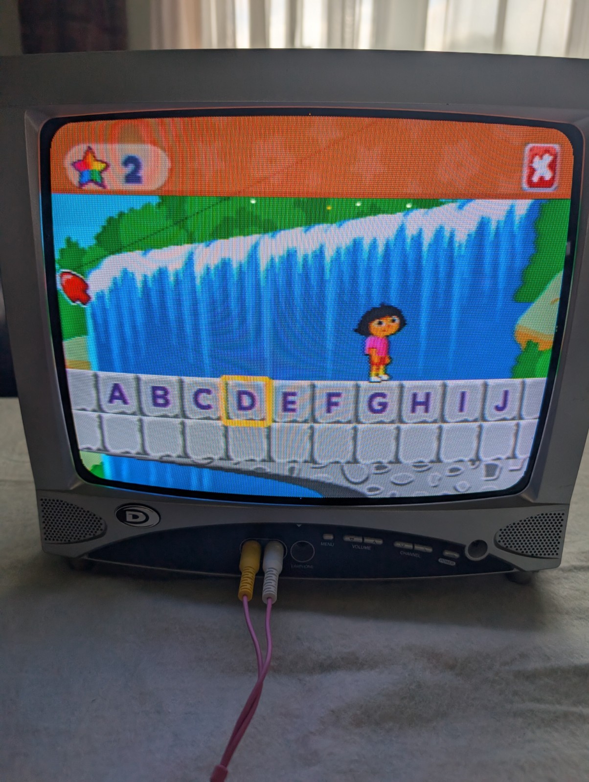LeapFrog Clickstart My First Computer W/ Controller Console 1 Game Tested Works