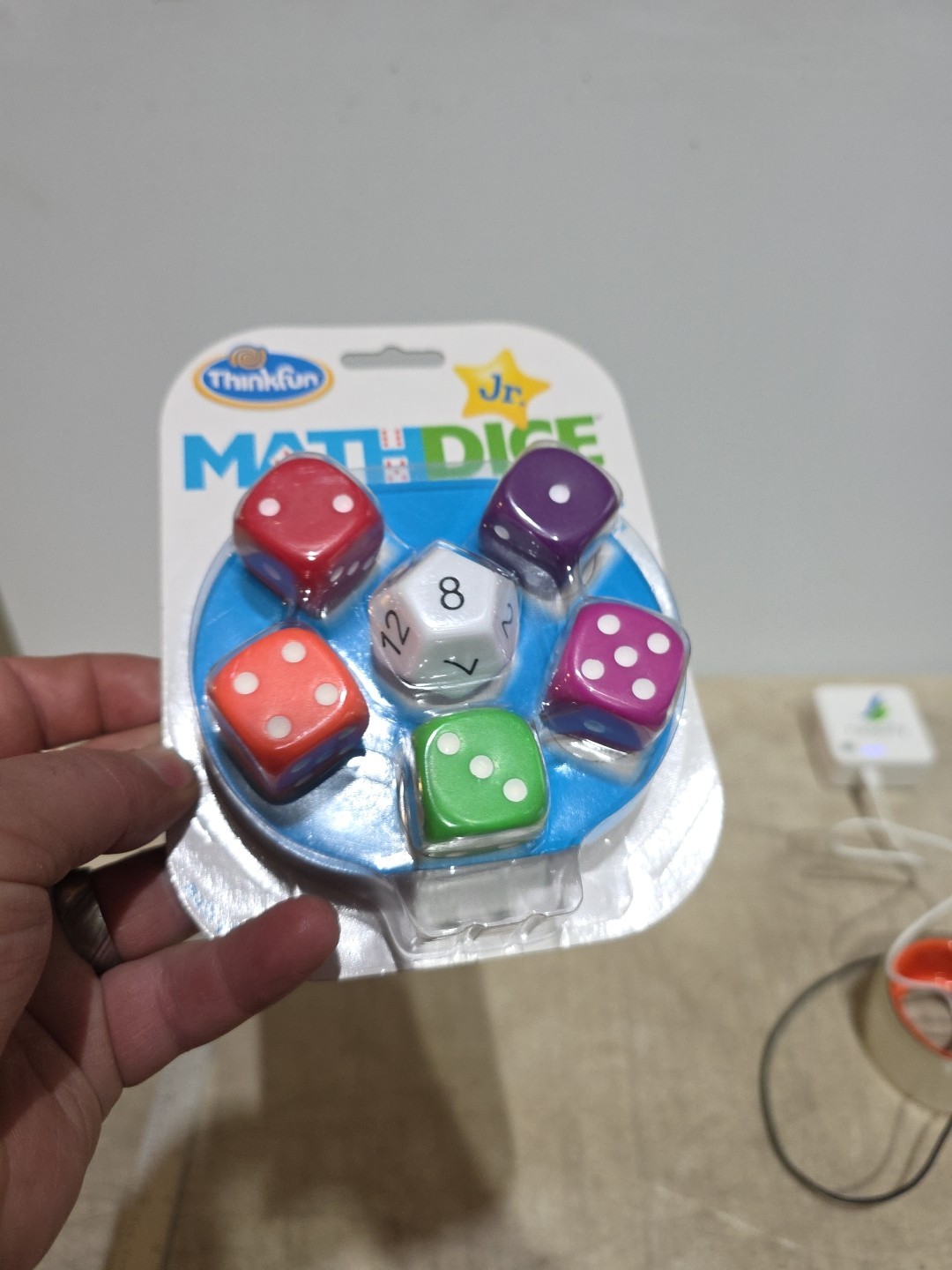 Thinkfun Jr. Math Dice Game Kids First Mental Math Game Ages 6+ Educational Game