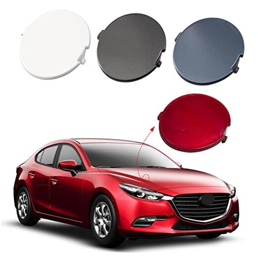 Front Bumper Tow Hook Cover Towing Eye Cap Fit for Blue right passenger side