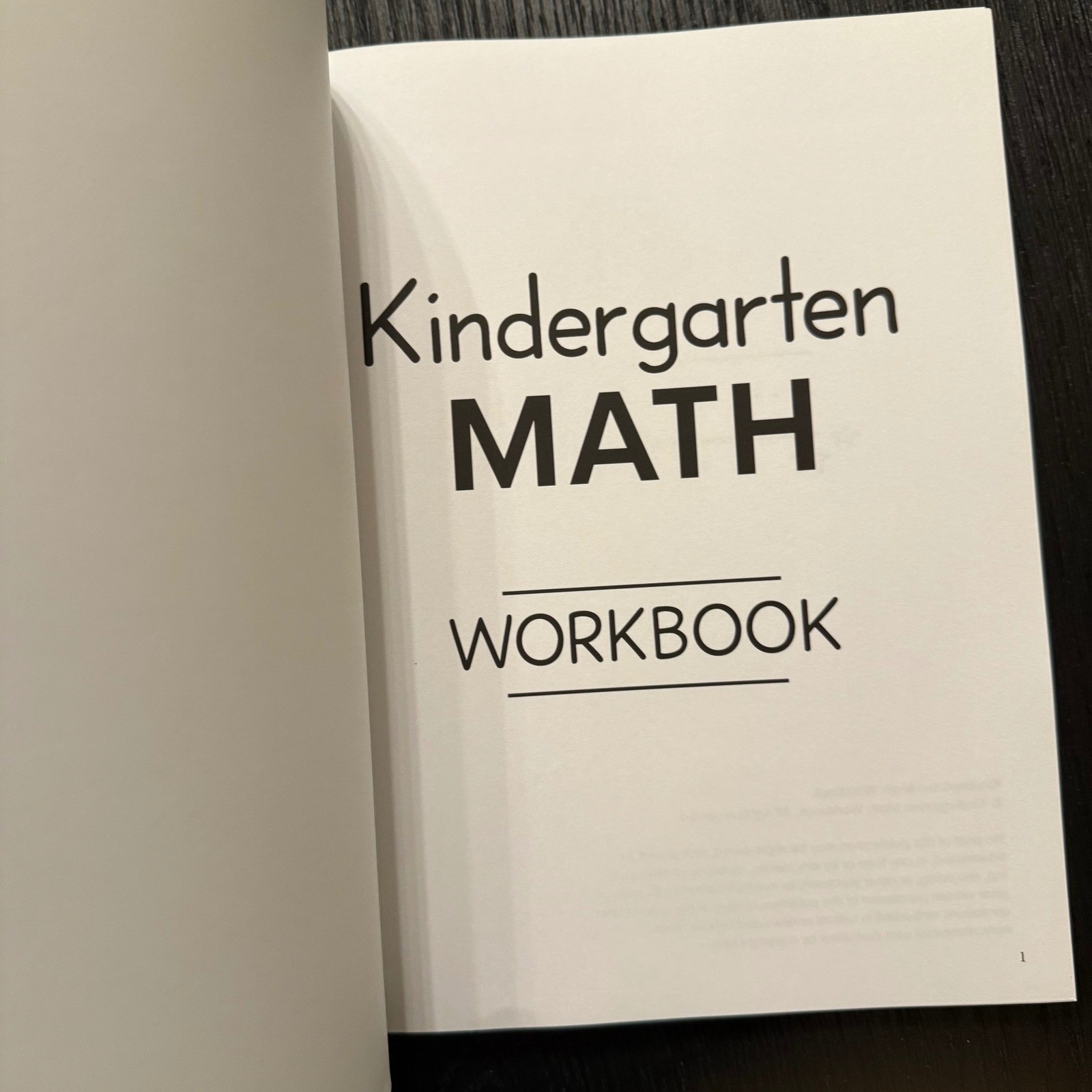 Kindergarten Math Workbook Ages 5–7 Modern Kid Press Addition Money Time NEW