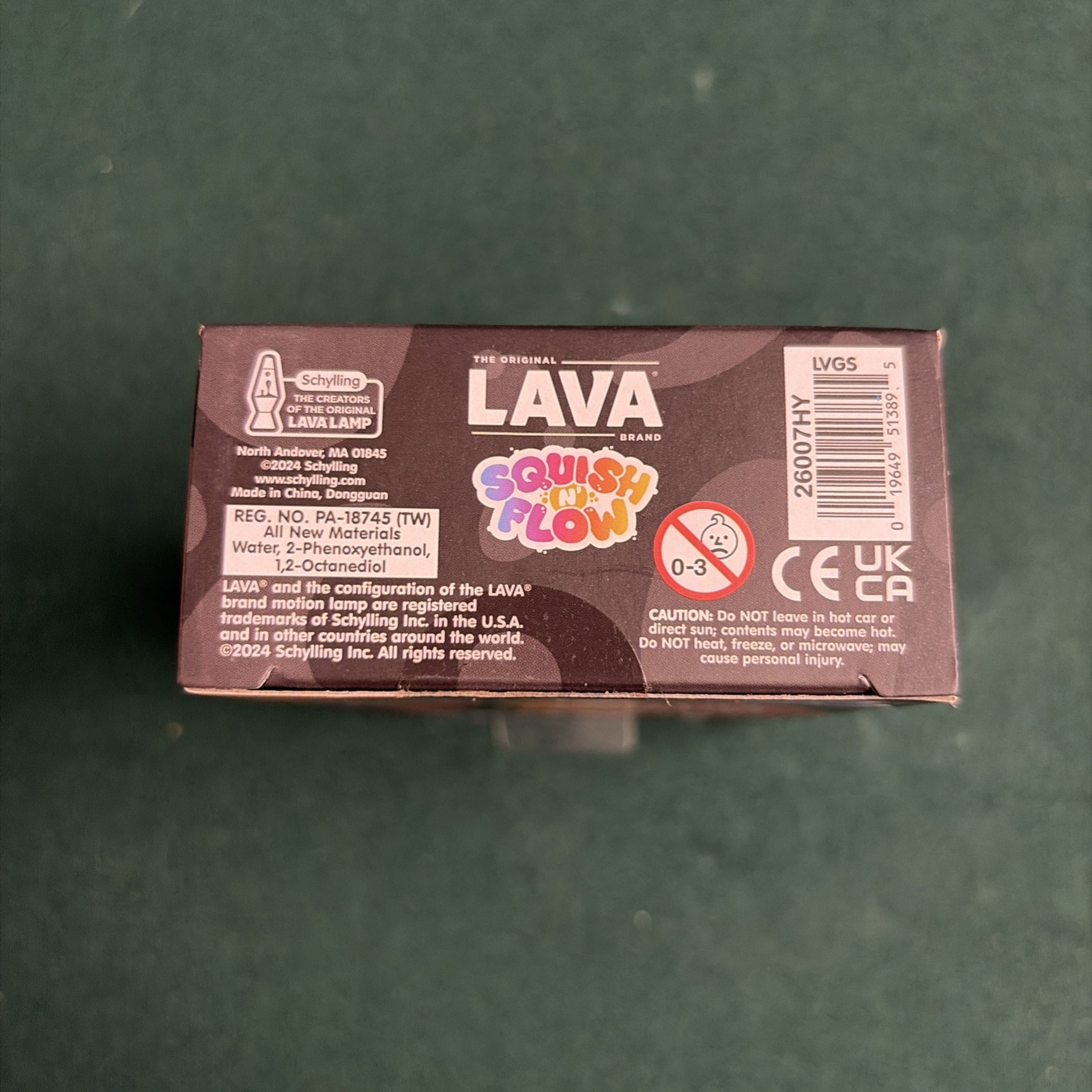 Schylling The Original Lava Lamp Glow In Dark New In Box