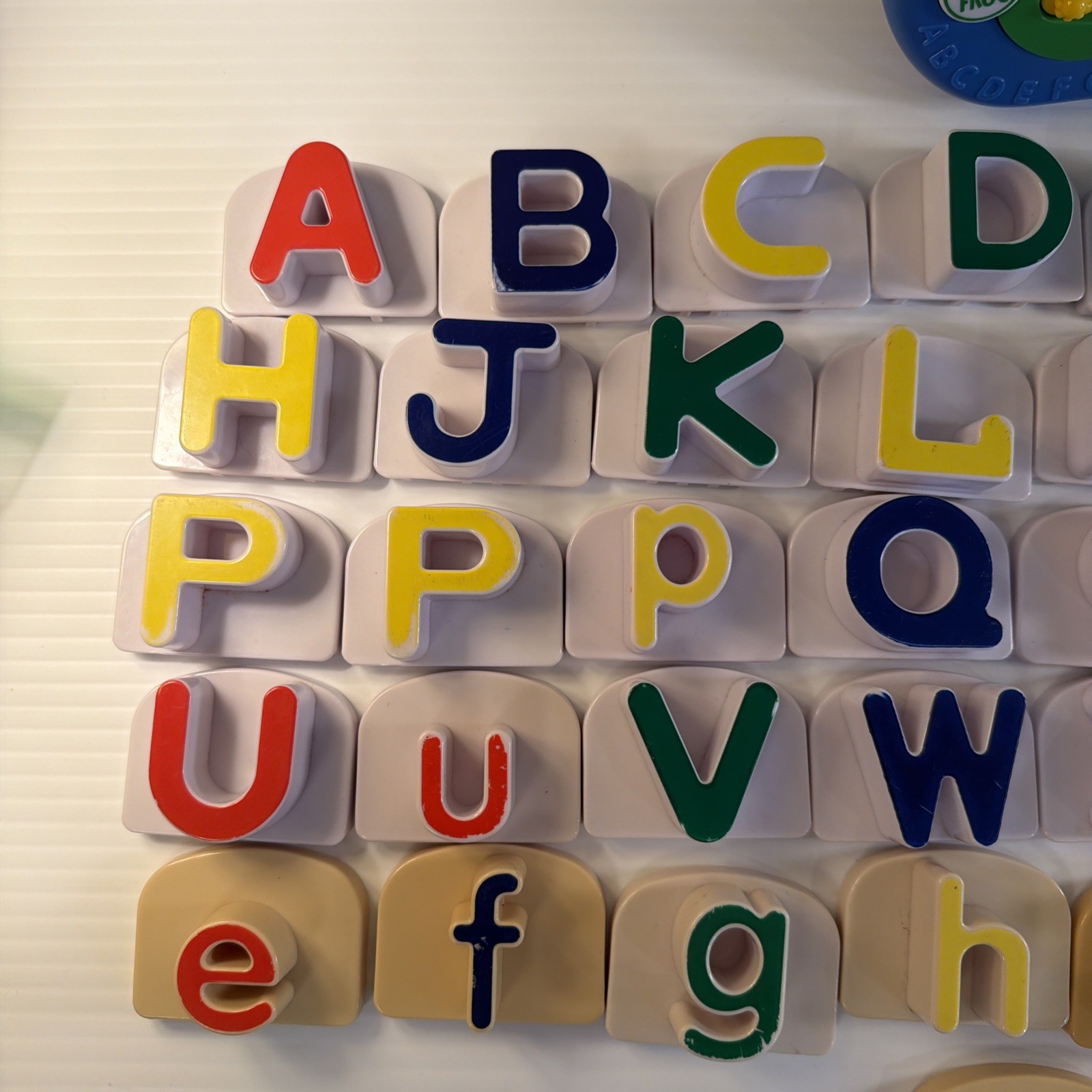 WORKING Leap Frog Word Whammer Fridge Phonics Set with 58 Magnetic Letters 2004