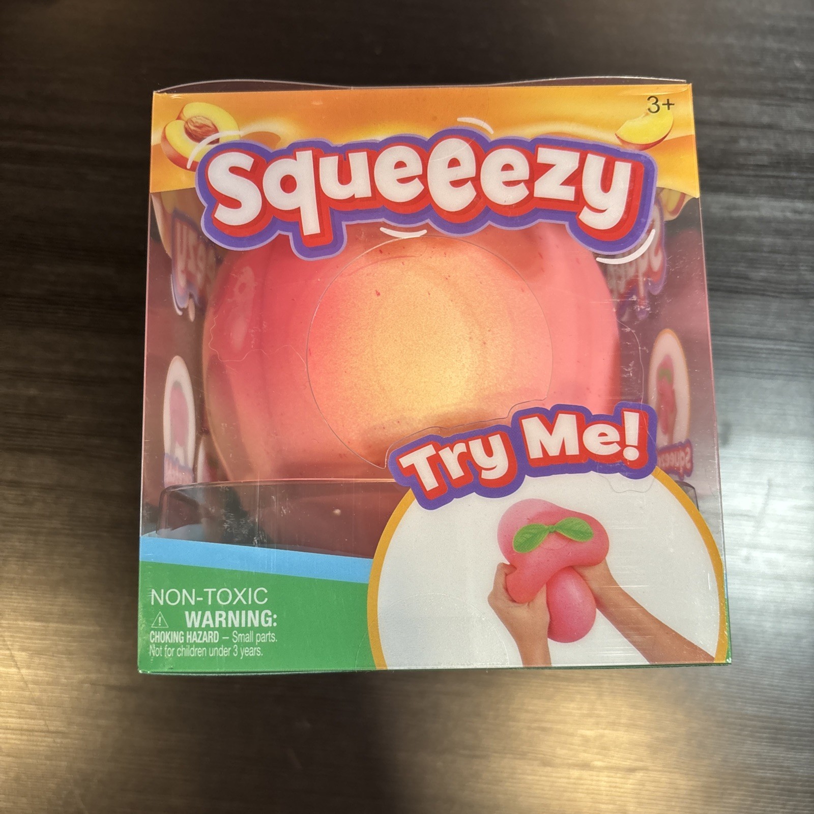 Sunny Days Jumbo Squeeezy Peach Squishy Toy 🍑 Stress Relief Sensory Fidget